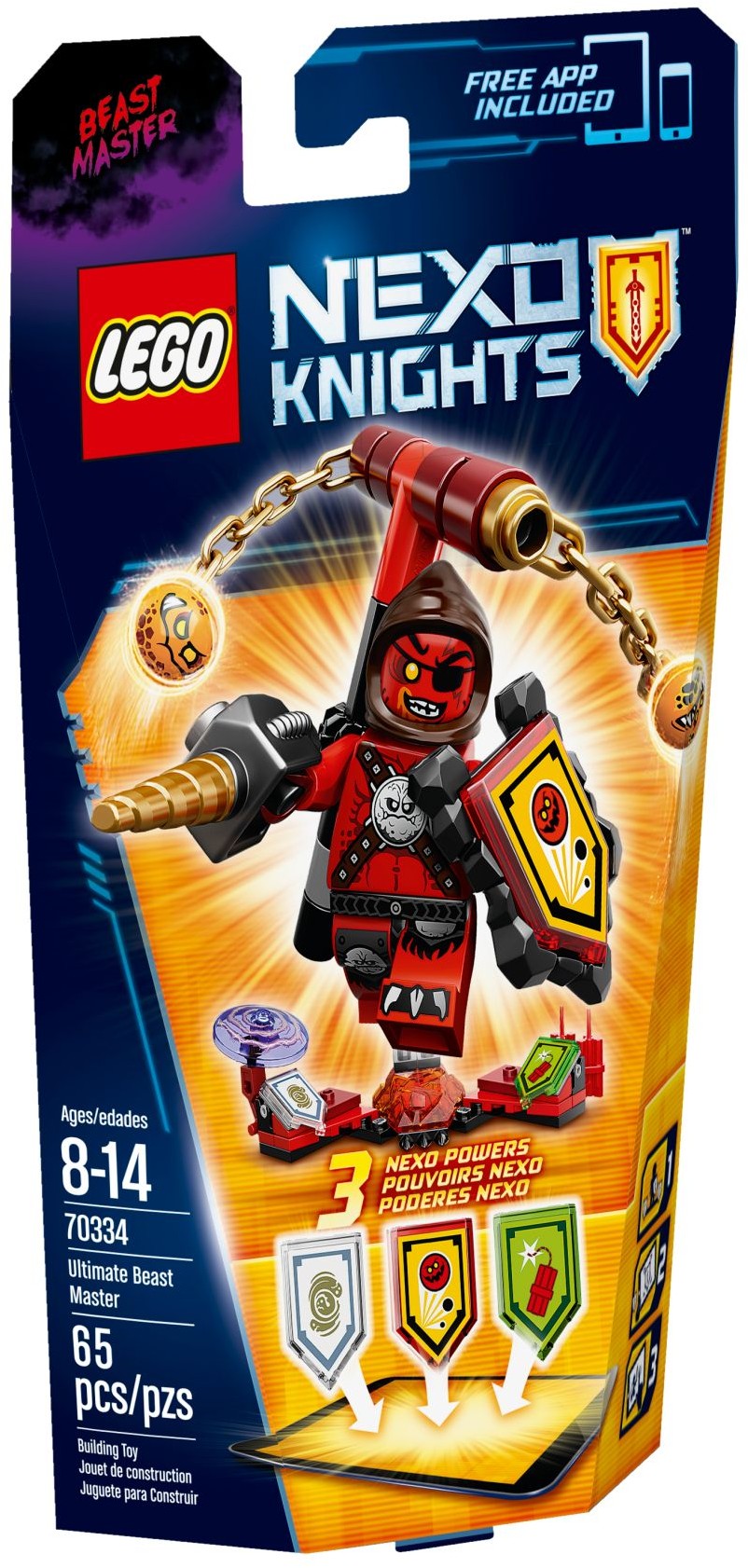 LEGO 70334 Ultimate Beast Master - NEXO KNIGHTS Figure - SuperSaverAU - view 1