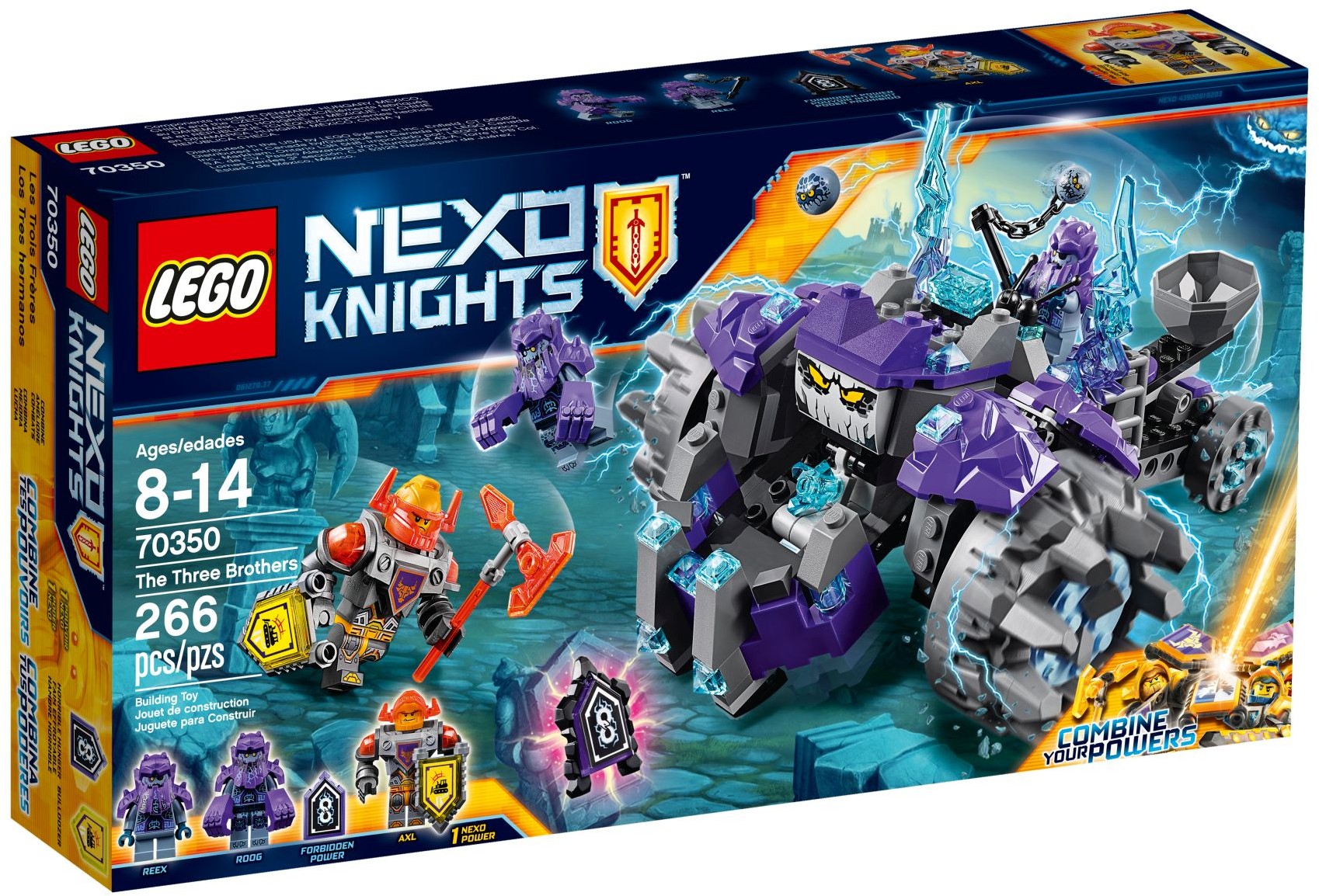 LEGO 70350 Axl vs. The Three Brothers Monster Vehicle - SuperSaverAU - view 1