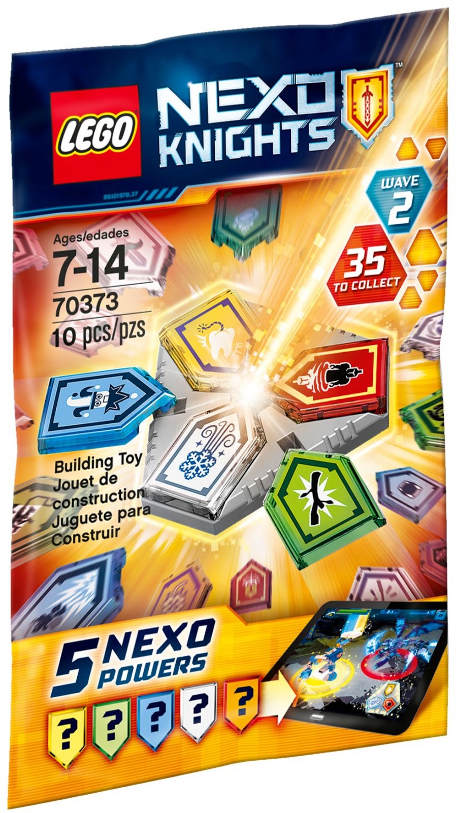 LEGO 70373 NEXO KNIGHTS Combo Powers Mystery Pack - SuperSaverAU - view 1