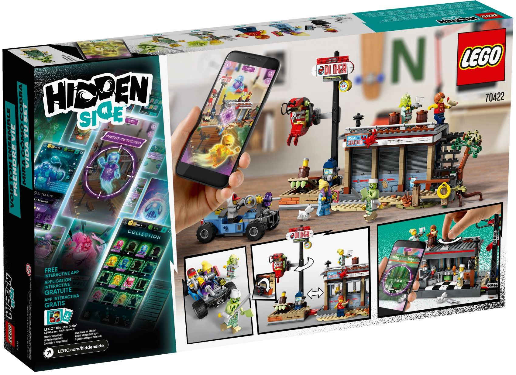 LEGO 70422 Shrimp Shack Attack: AR Ghost Hunting Adventure - SuperSaverAU - view 4