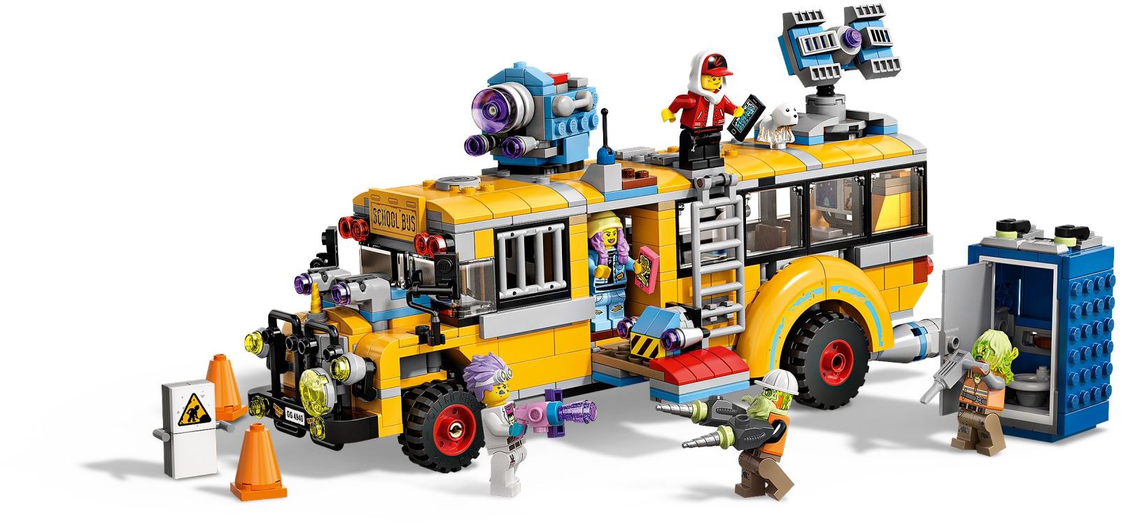 LEGO 70423 Hidden Side Paranormal Intercept Bus 3000 AR Playset - SuperSaverAU - view 3