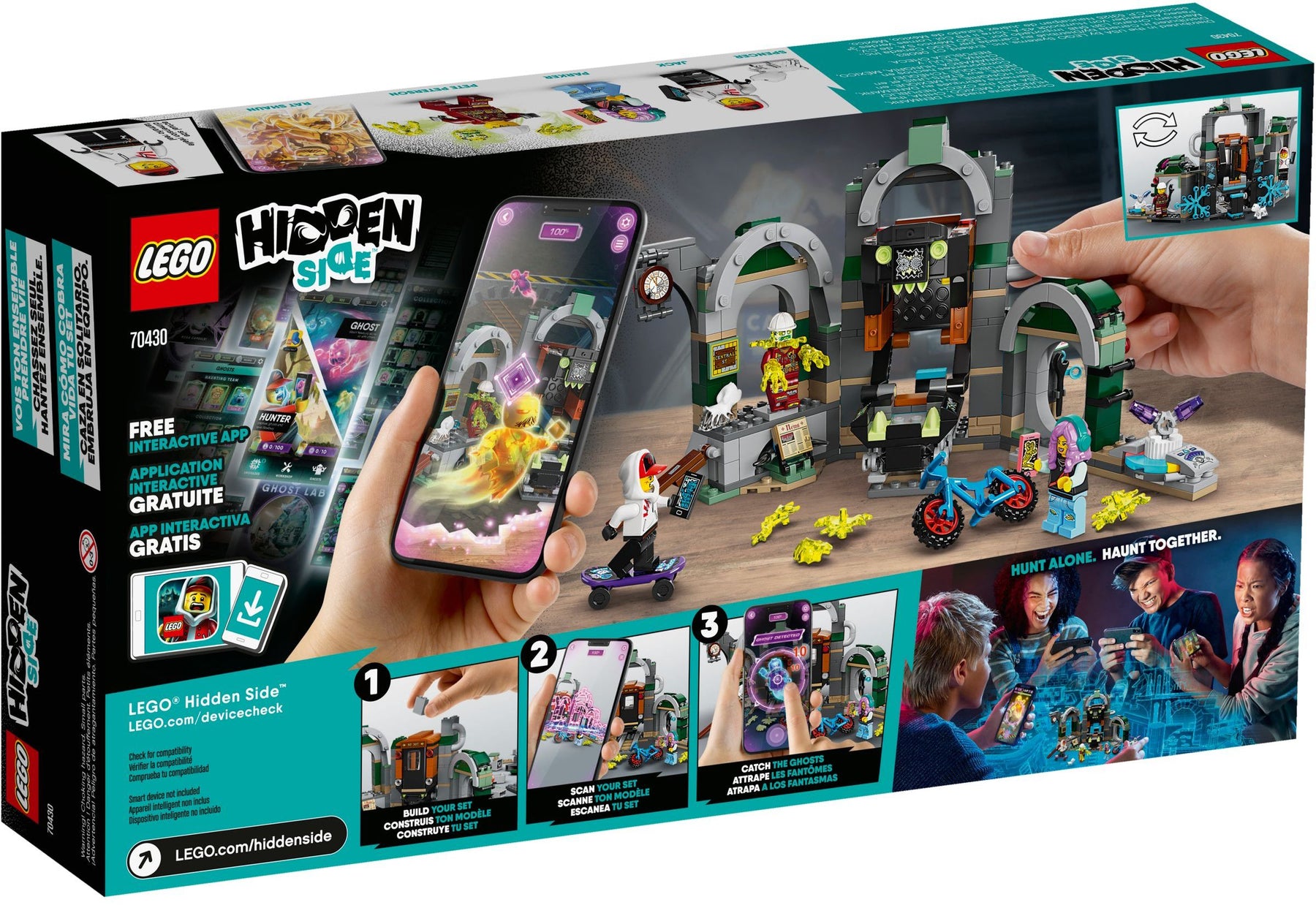 LEGO 70430 Newbury Subway Hidden Side AR Playset - SuperSaverAU - view 4