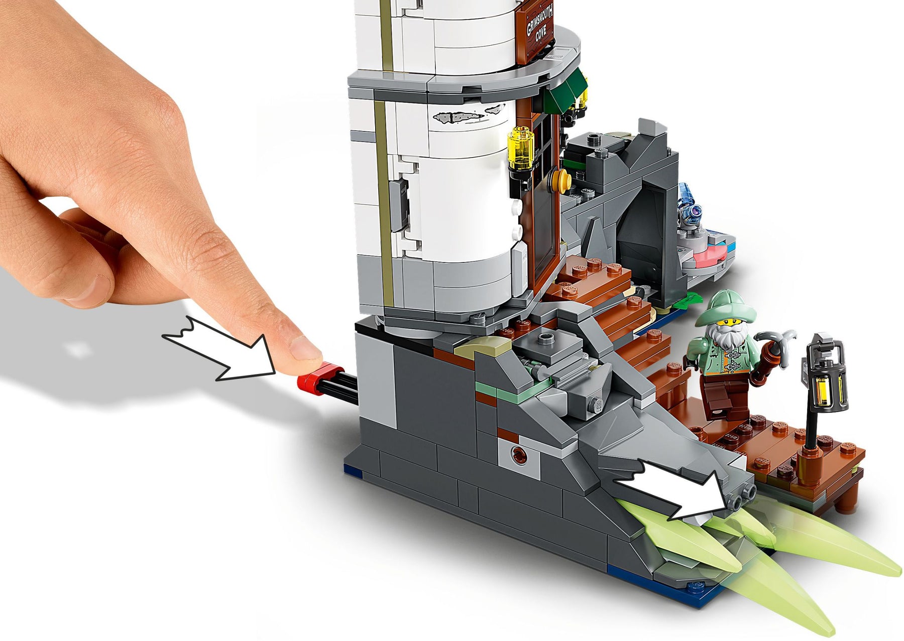 LEGO 70431 Lighthouse of Darkness AR Playset - SuperSaverAU - view 7