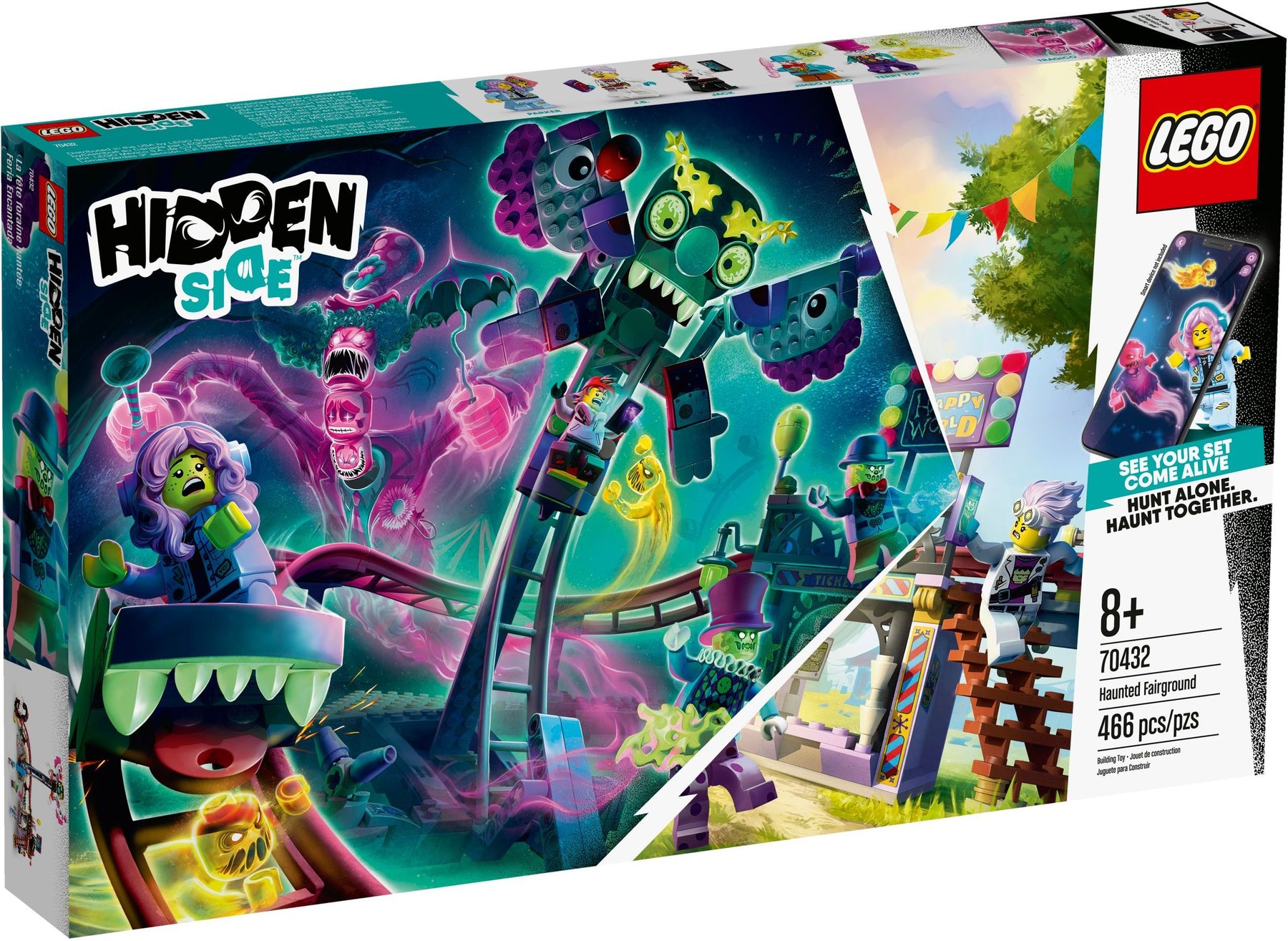 LEGO 70432 Hidden Side Haunted Fairground AR Playset - SuperSaverAU - view 1