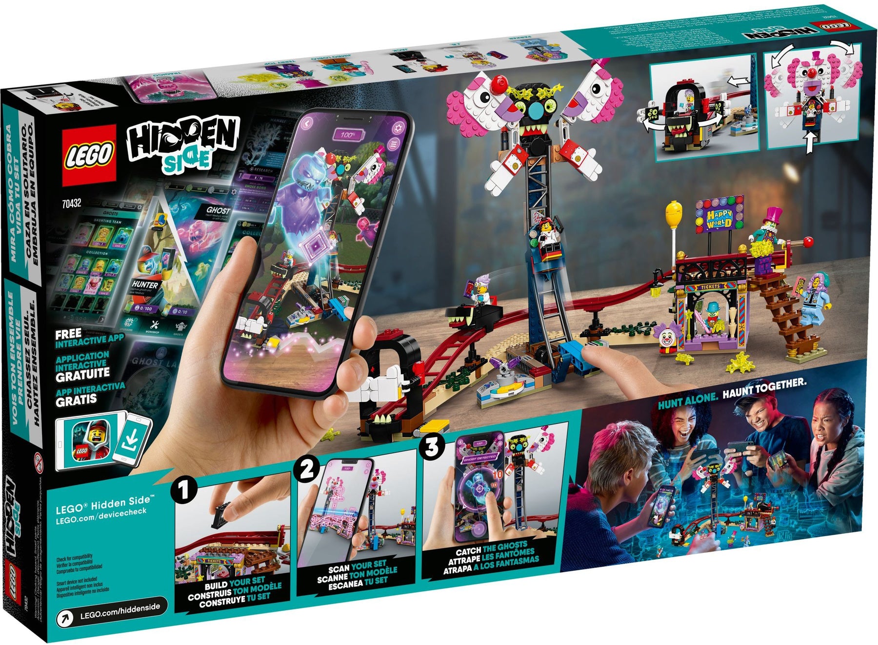 LEGO 70432 Hidden Side Haunted Fairground AR Playset - SuperSaverAU - view 5