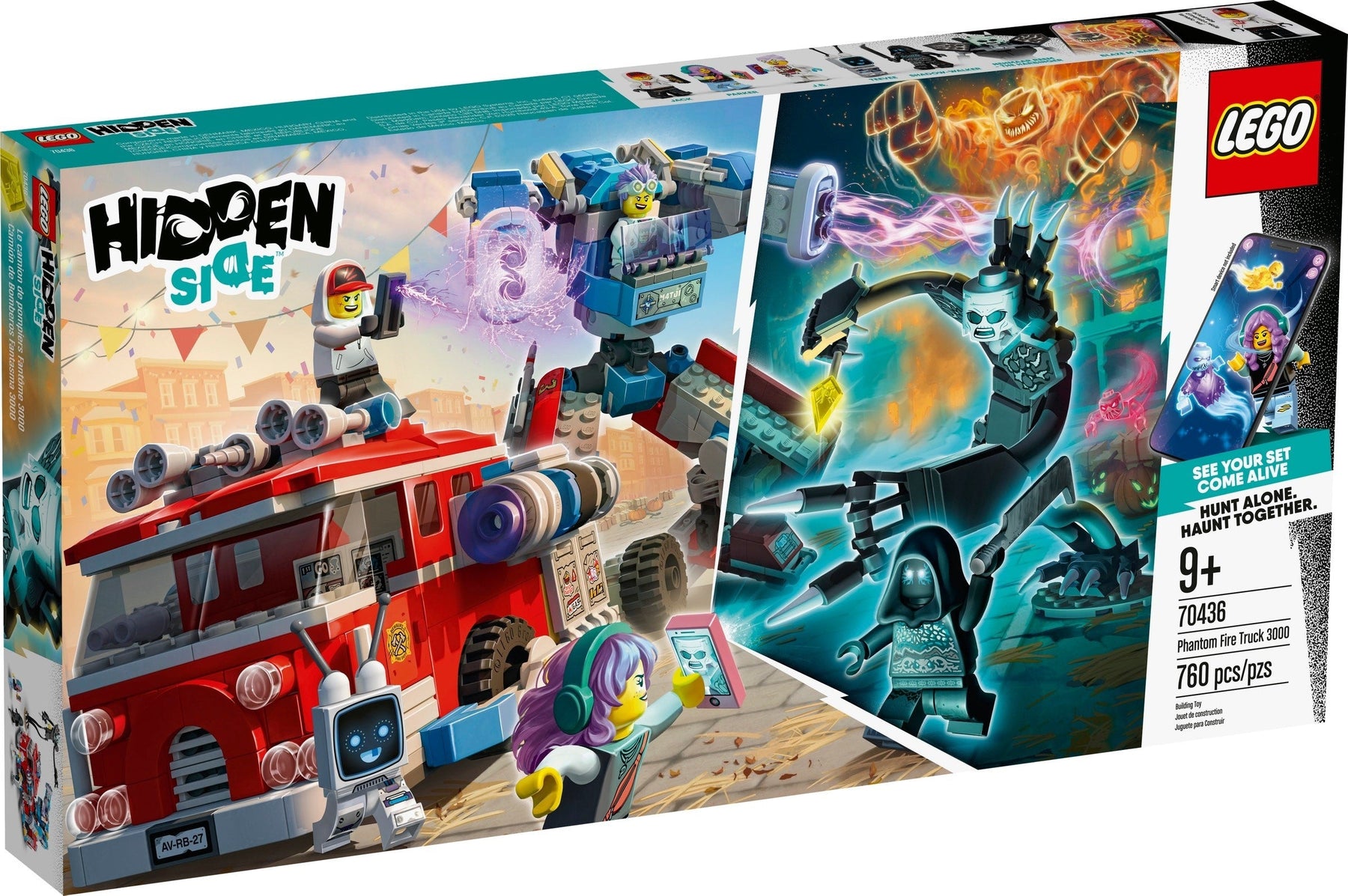 LEGO 70436 Hidden Side Phantom Fire Truck AR Playset - SuperSaverAU - view 1