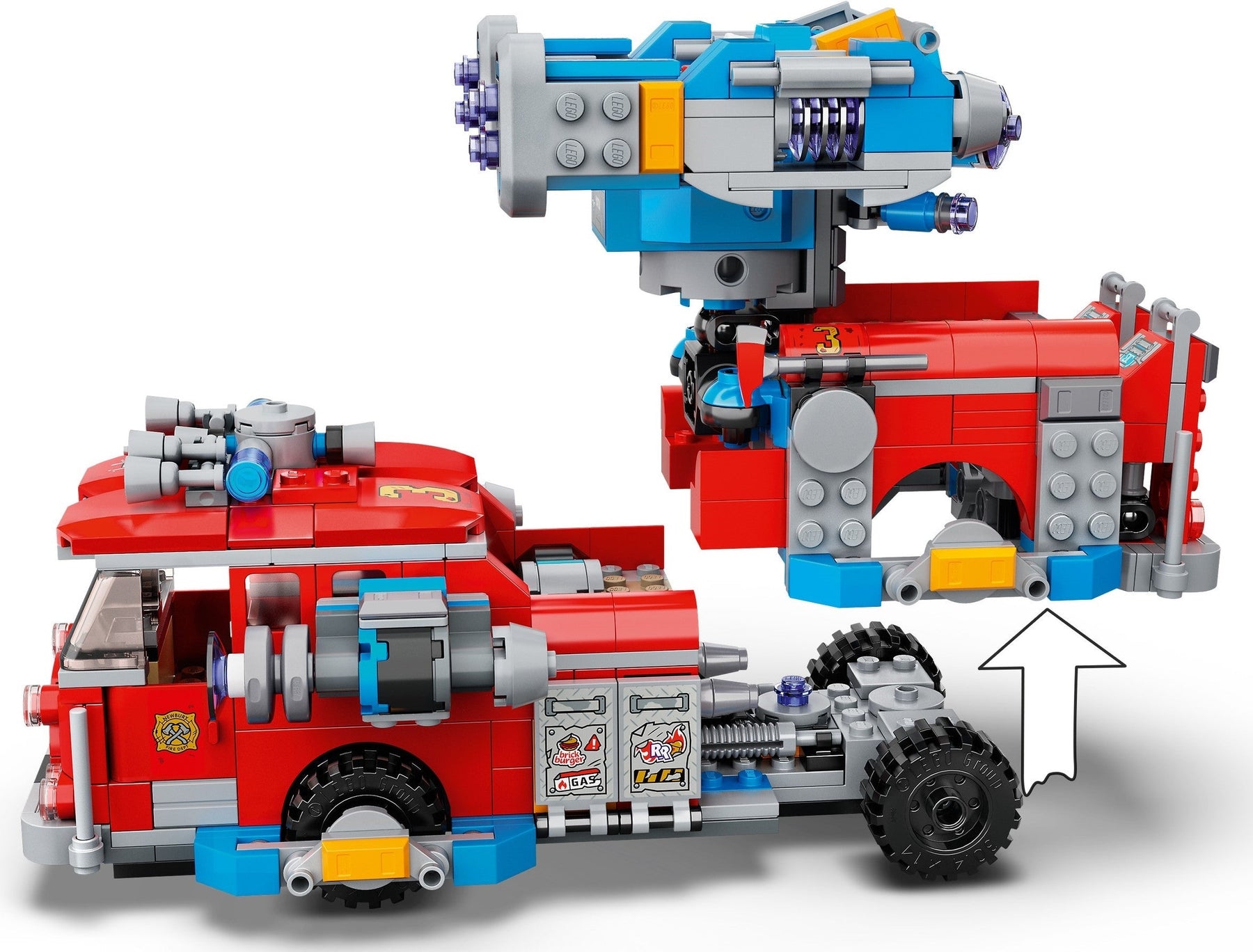LEGO 70436 Hidden Side Phantom Fire Truck AR Playset - SuperSaverAU - view 7