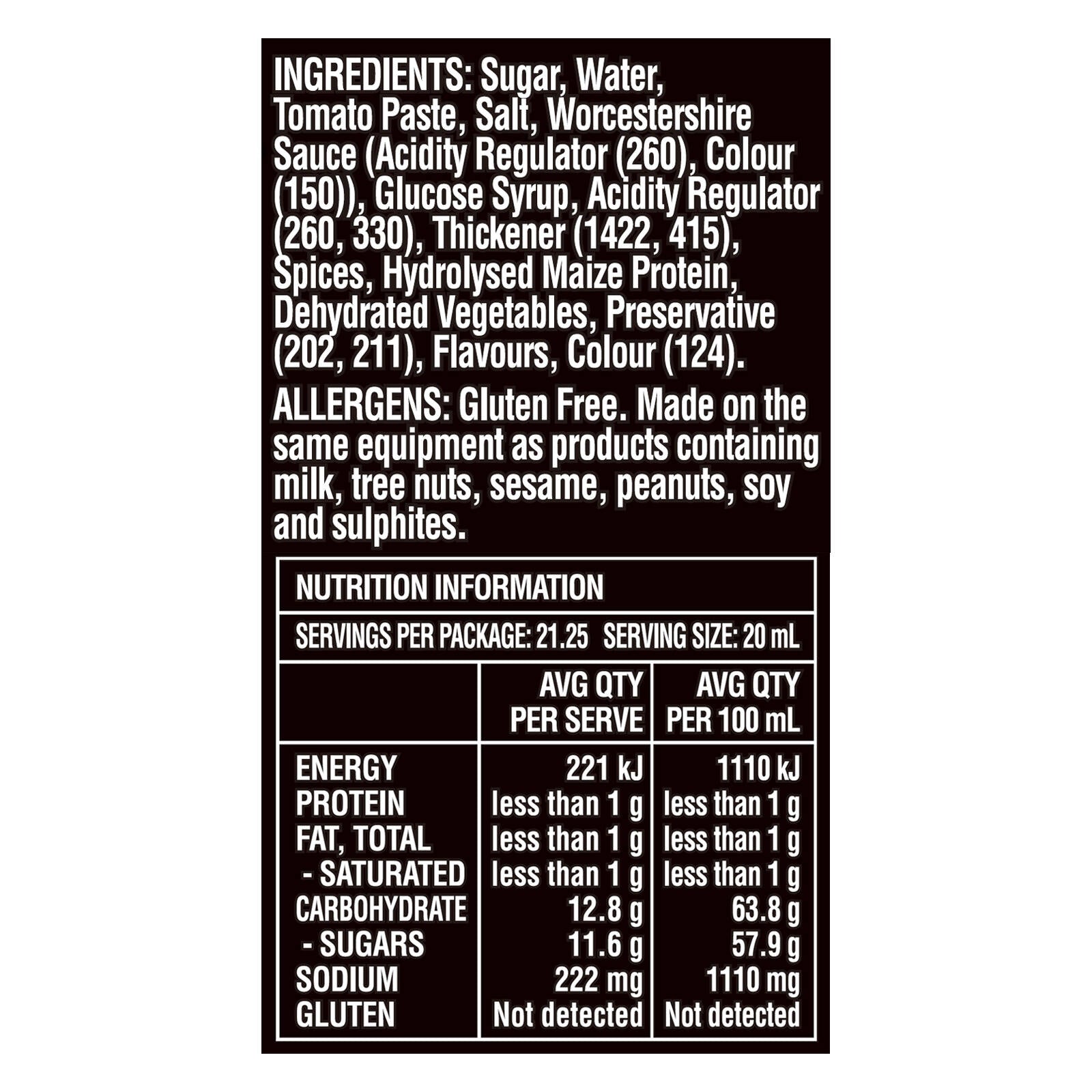 Barbecue Mafia 425ml Shakedown Sticky Rib Glaze BBQ Sauce