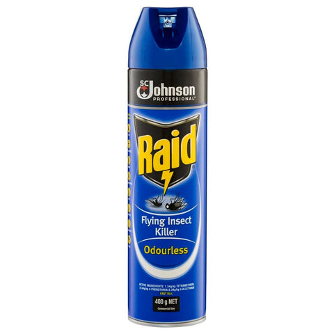 Raid Pest Flying Insect Killer - 400g - Aerosol - Odourless - SuperSaverAU - view 1