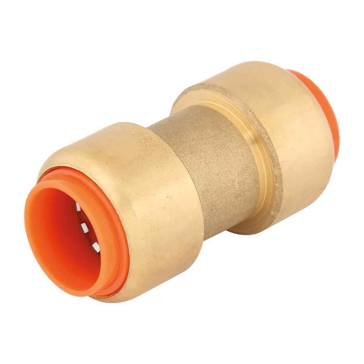 SmarteX-COPPER 20mm Push-to-Fit Lead Free Brass Straight Coupling
