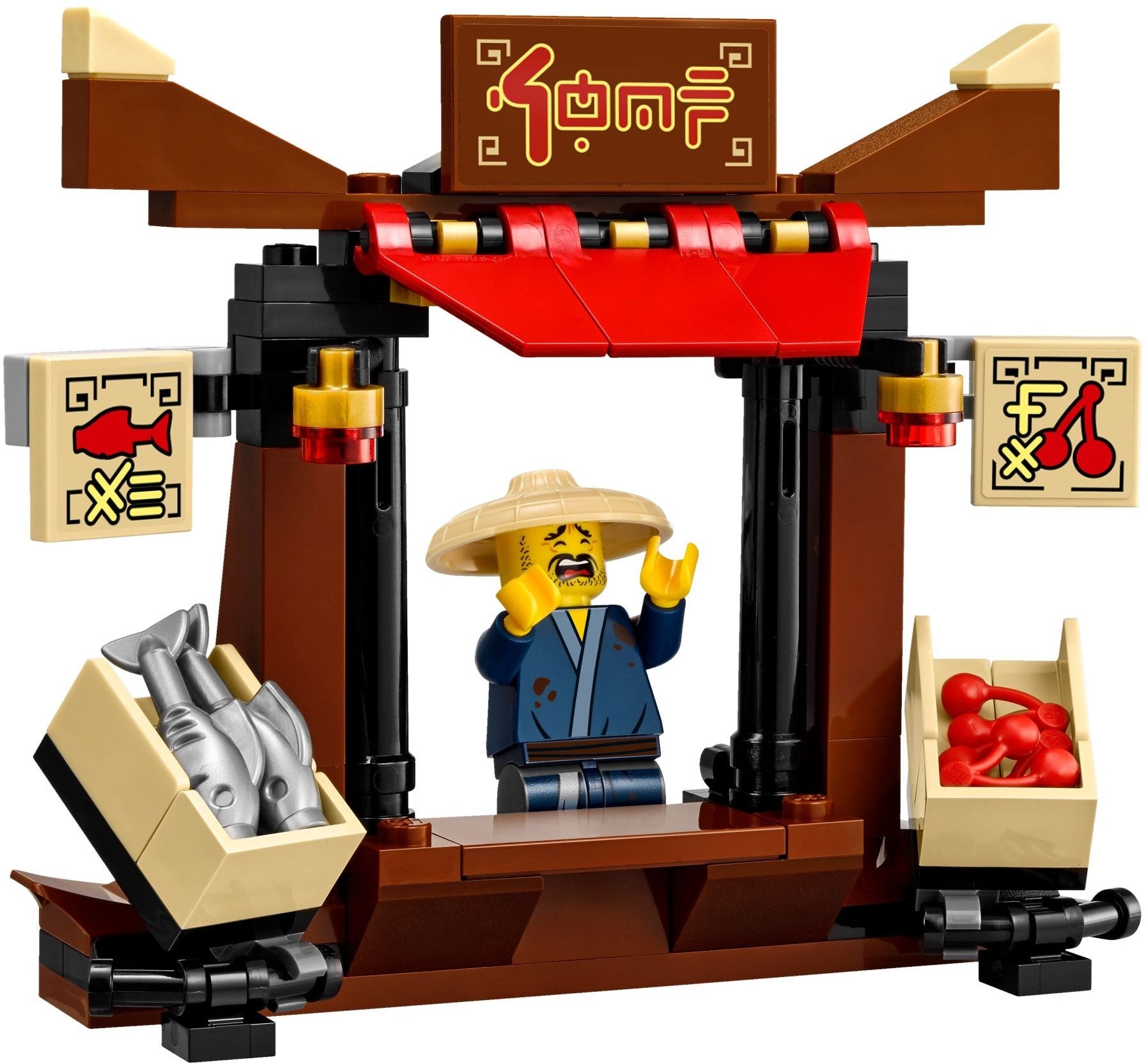LEGO 70607 NINJAGO City Chase: Police Tuc-Tuc Pursuit - SuperSaverAU - view 2