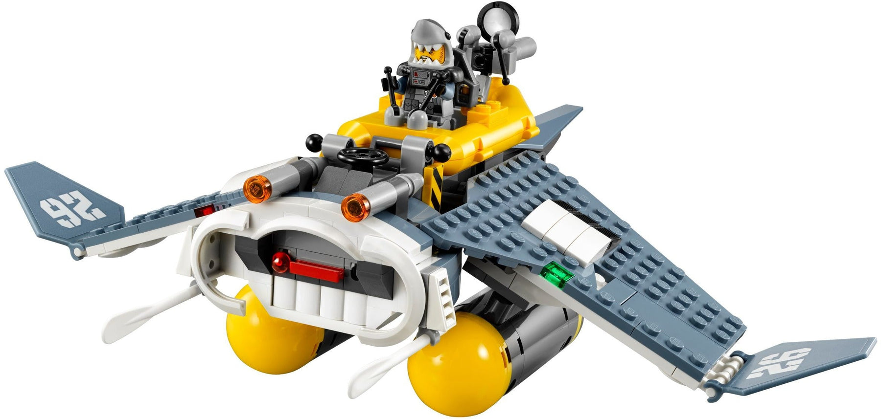 LEGO 70609 Manta Ray Bomber - NINJAGO Movie Cole's Plane - SuperSaverAU - view 2