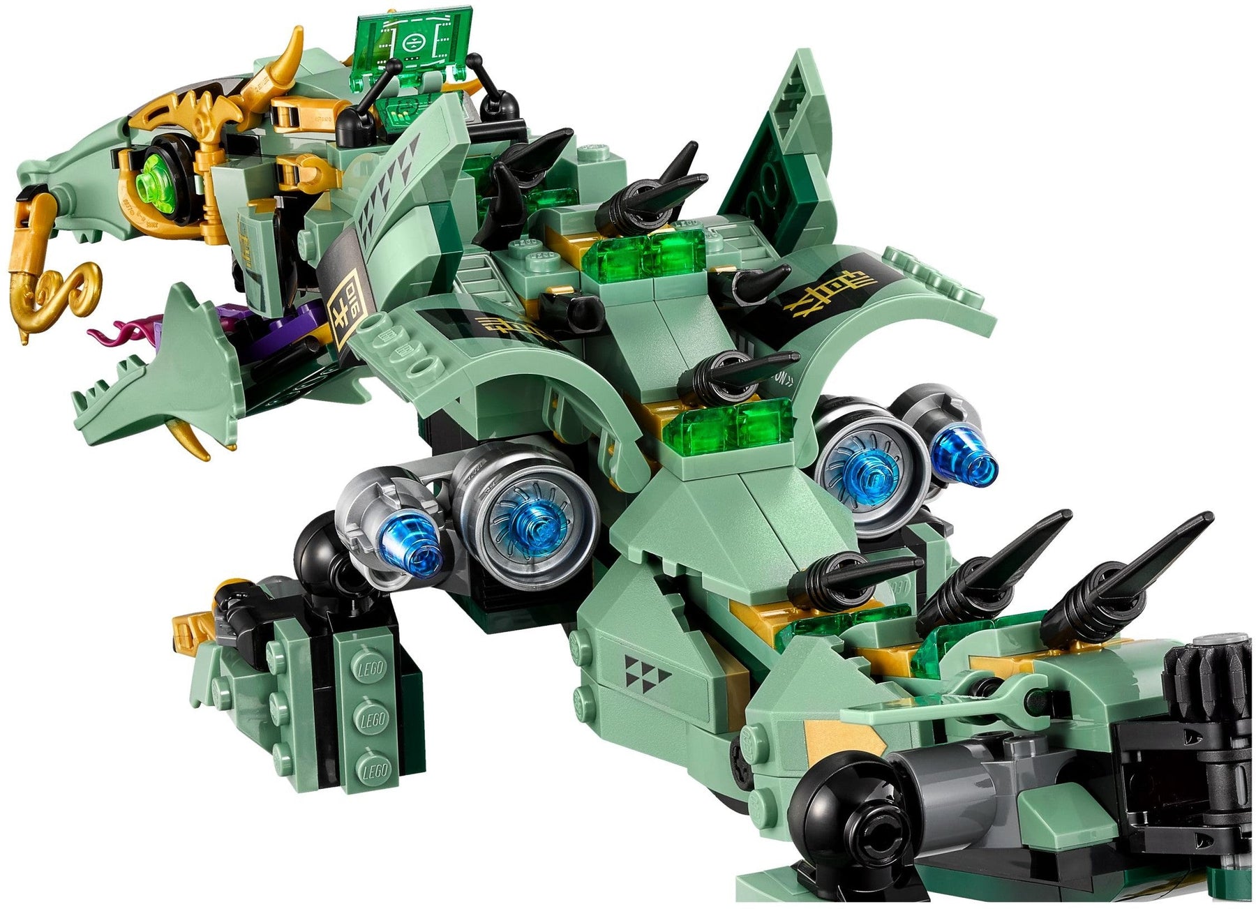 LEGO 70612 Green Ninja Mech Dragon: Garmadon Battle - SuperSaverAU - view 7