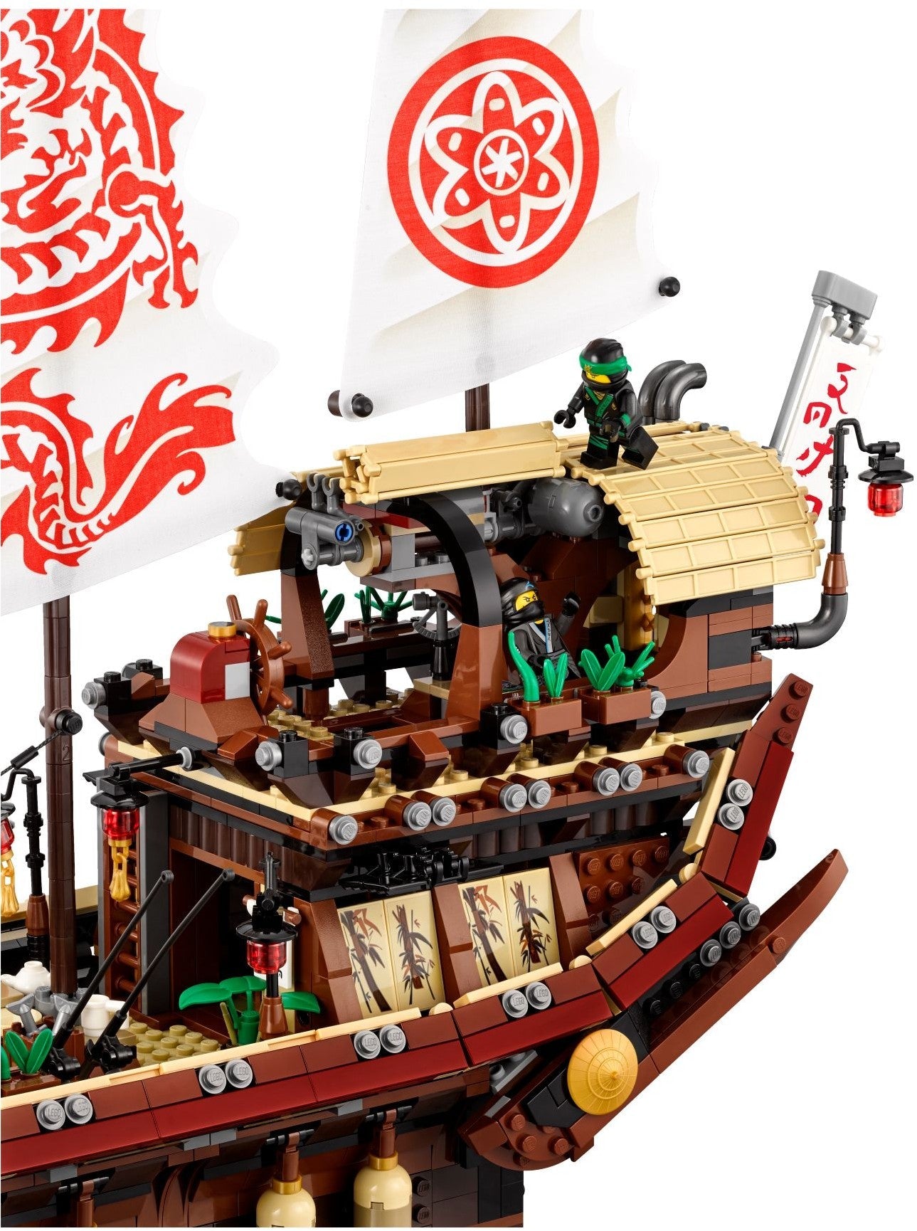 LEGO 70618 Destiny's Bounty: Ninja Ship & Training Base - SuperSaverAU - view 4