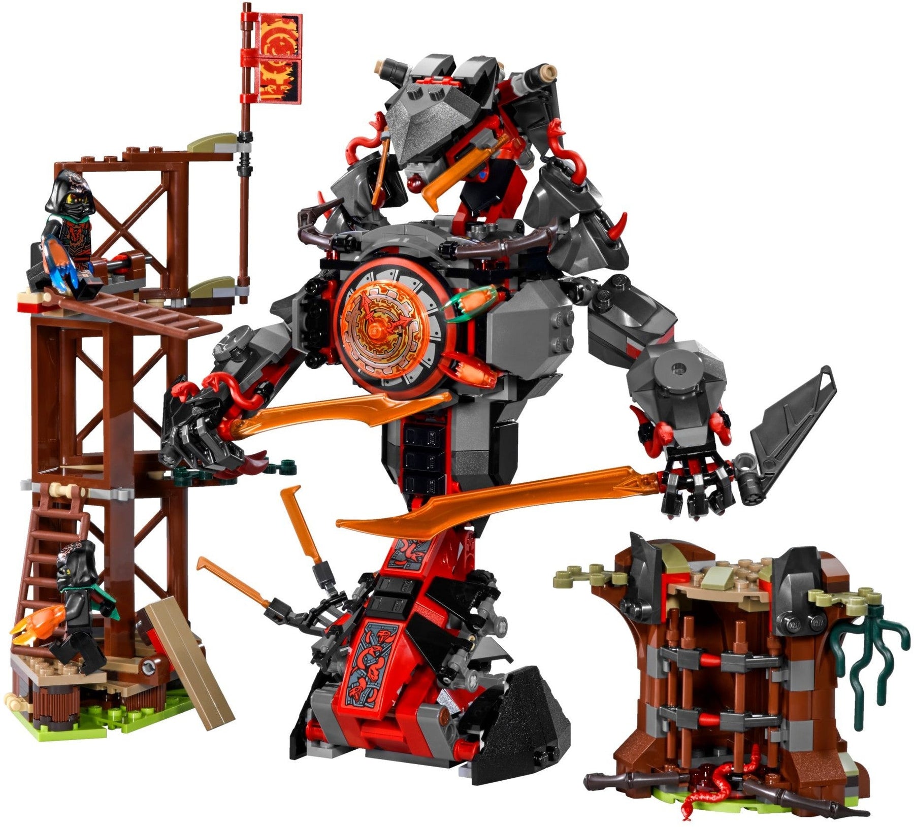 LEGO 70626 Dawn of Iron Doom: Ninja Time Portal Mech - SuperSaverAU - view 5