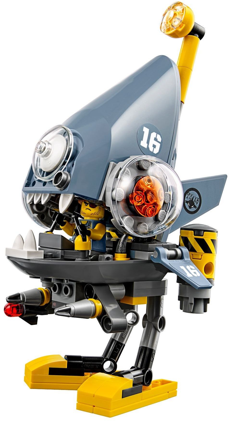 LEGO 70629 Piranha Attack Mech Pursuit - NINJAGO Movie - SuperSaverAU - view 2