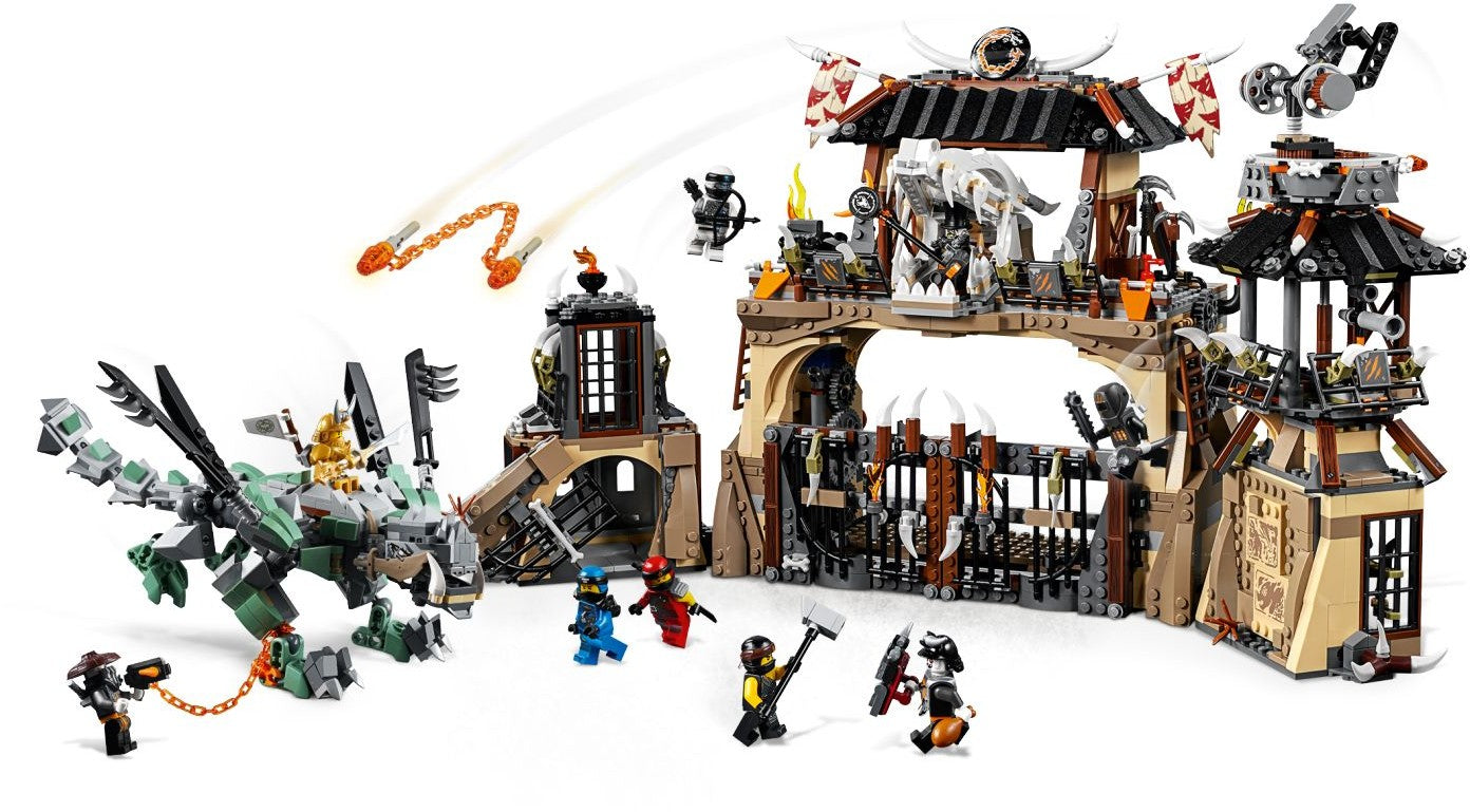 LEGO 70655 Dragon Pit: Ninja Battle for Dragon Armor - SuperSaverAU - view 2