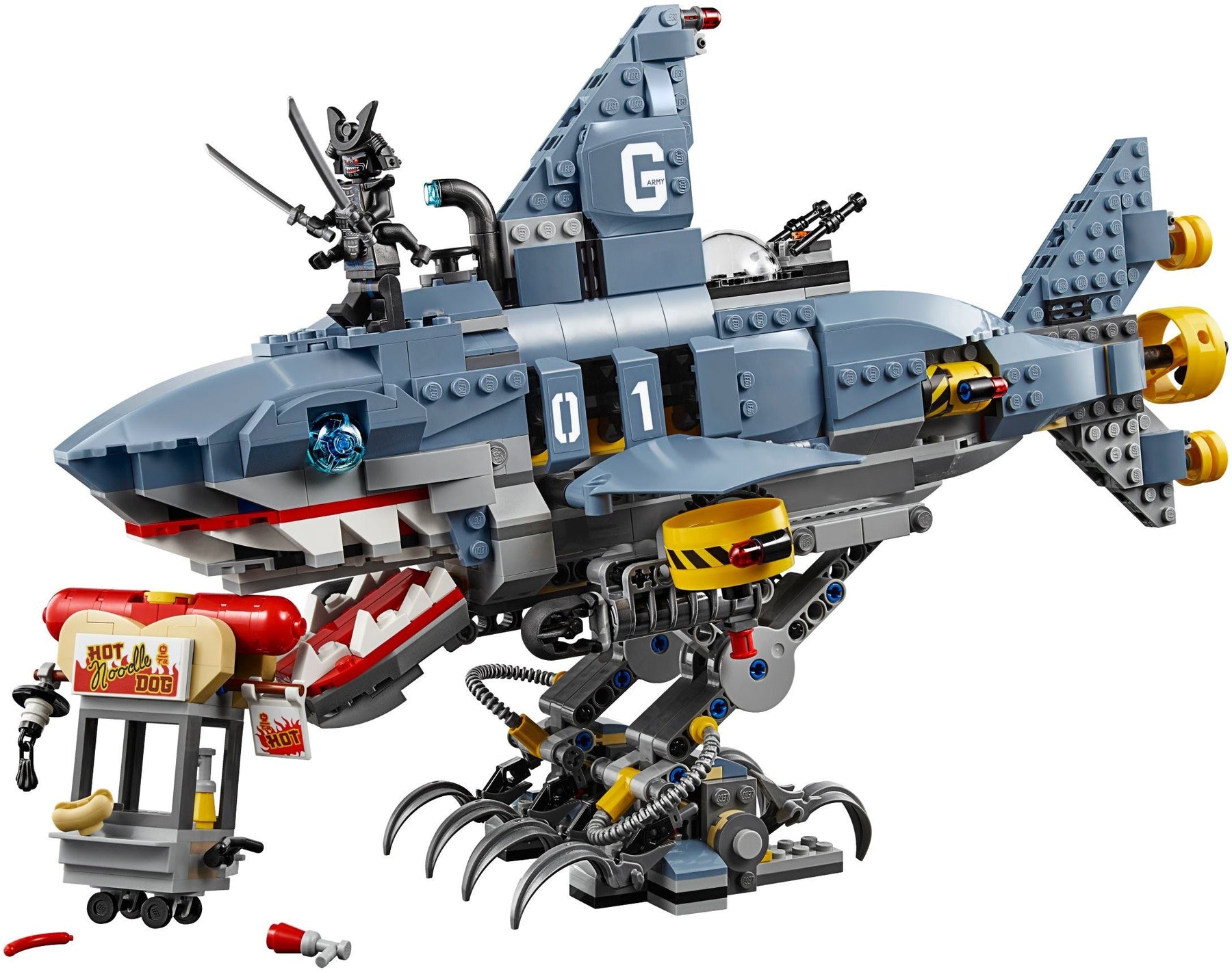 LEGO 70656 Garmadon Shark Mech Attack - SuperSaverAU - view 6