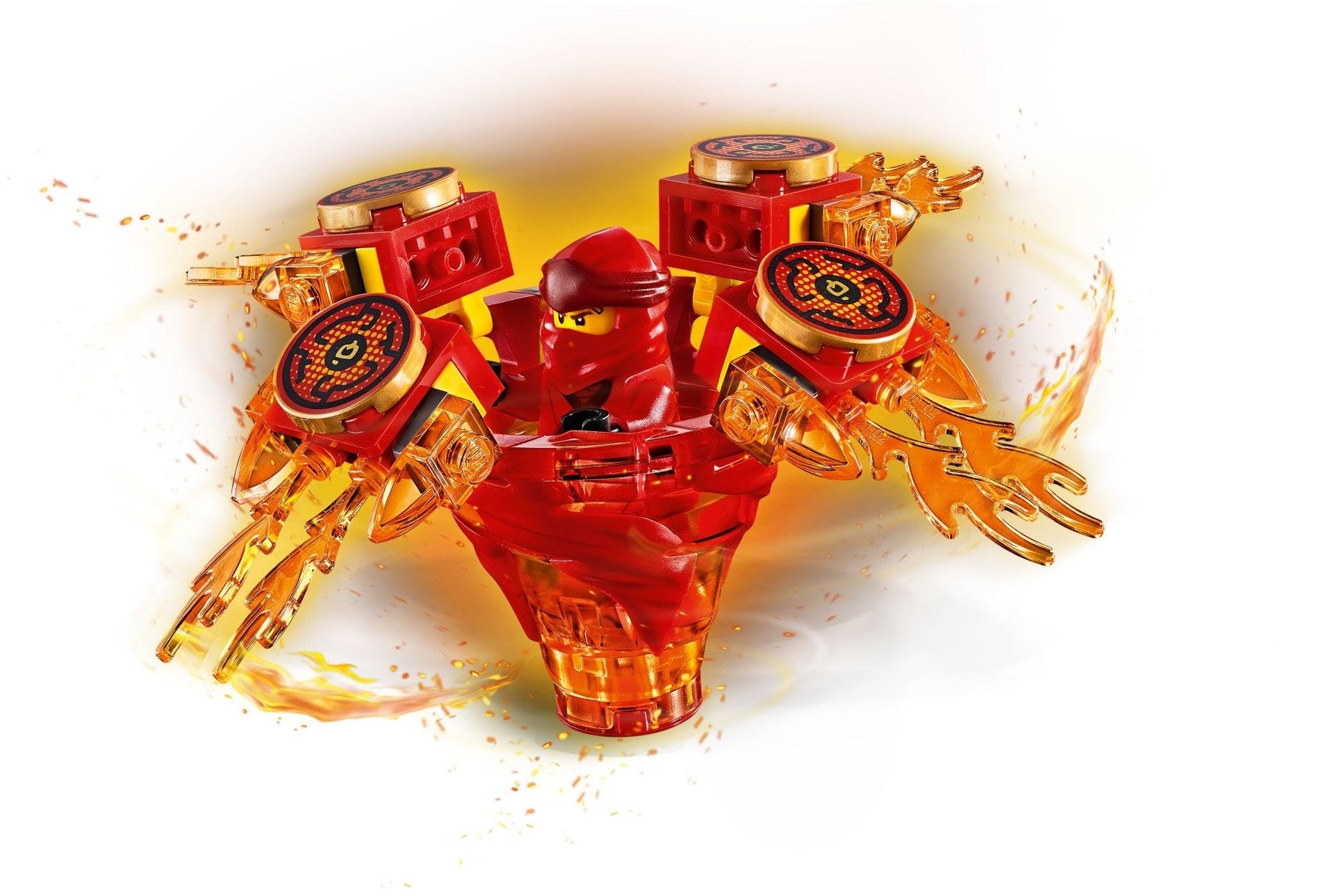 LEGO 70659 Spinjitzu Kai Tornado of Fire Spinner - SuperSaverAU - view 2