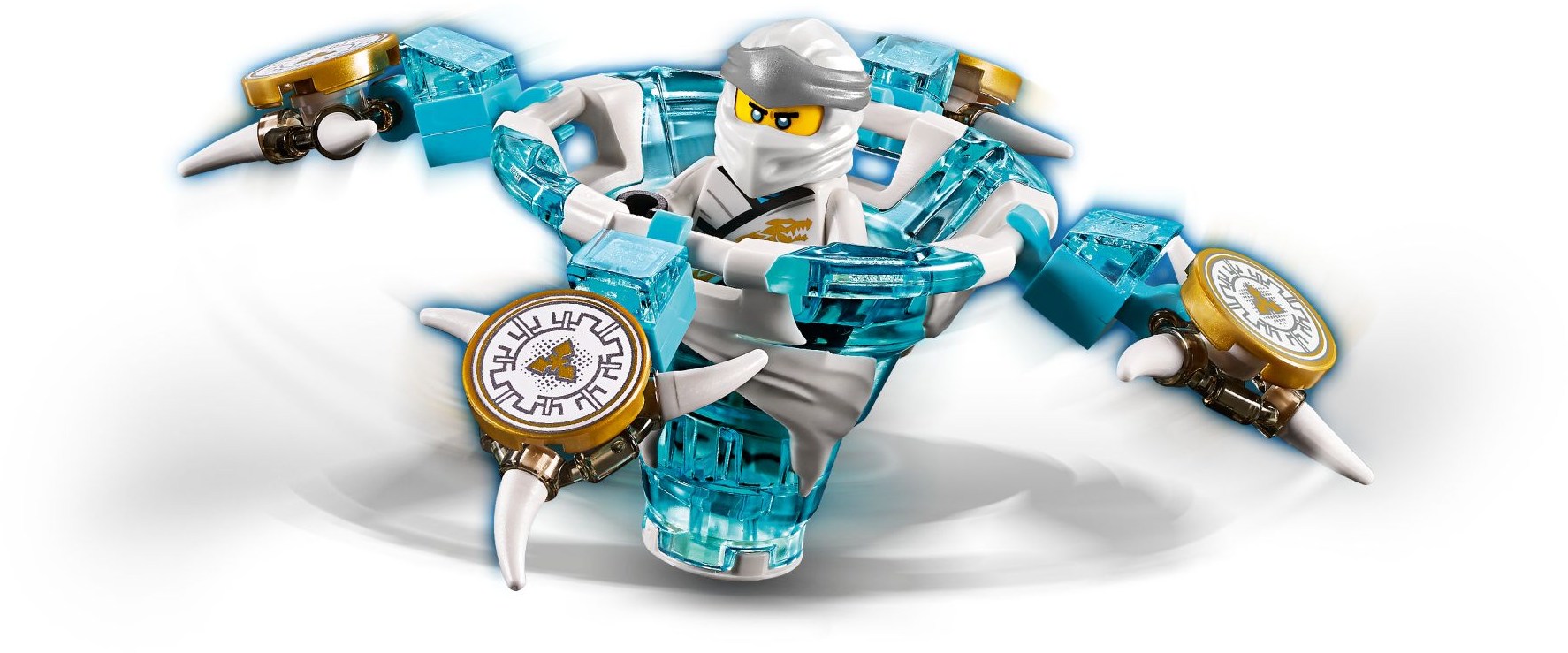 LEGO 70661 Spinjitzu Zane Tornado of Ice Spinner - SuperSaverAU - view 2