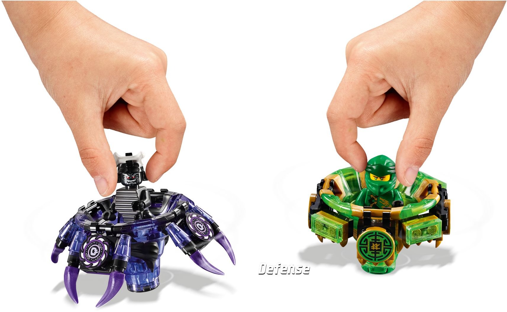 LEGO 70664 Spinjitzu Lloyd vs. Garmadon Ninja Spinner Toy - SuperSaverAU - view 3