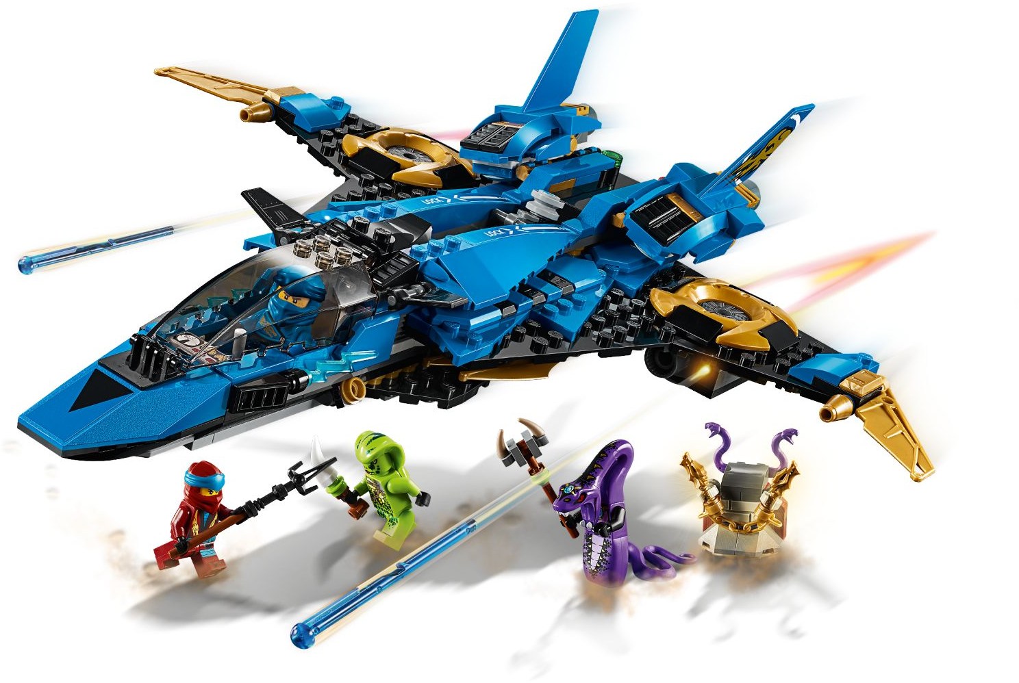 LEGO 70668 Jay's Storm Fighter Ninja Jet Plane - SuperSaverAU - view 2