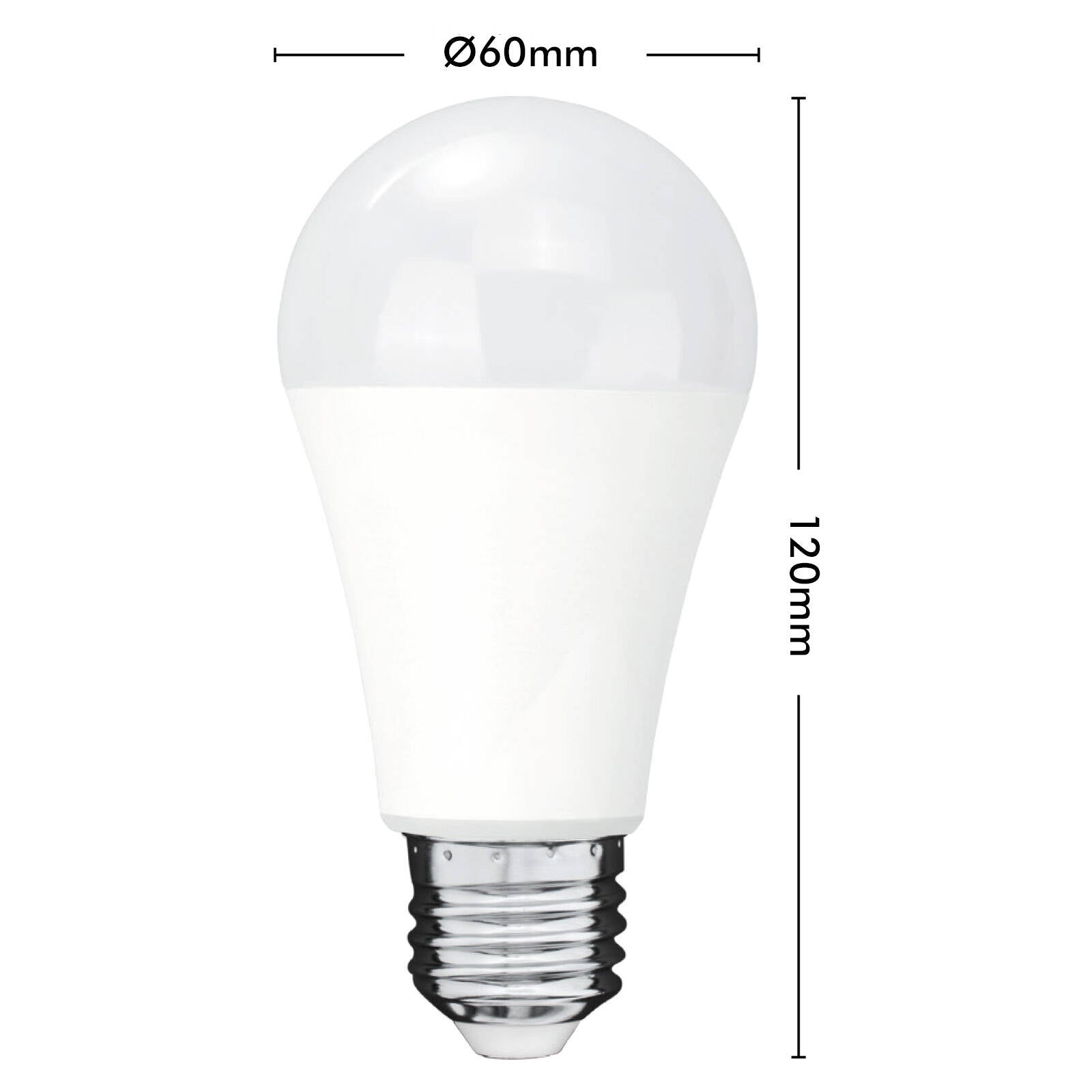 Arlec E27 LED 10W RGB CCT Colour Smart Globe 830lm 4 Pack