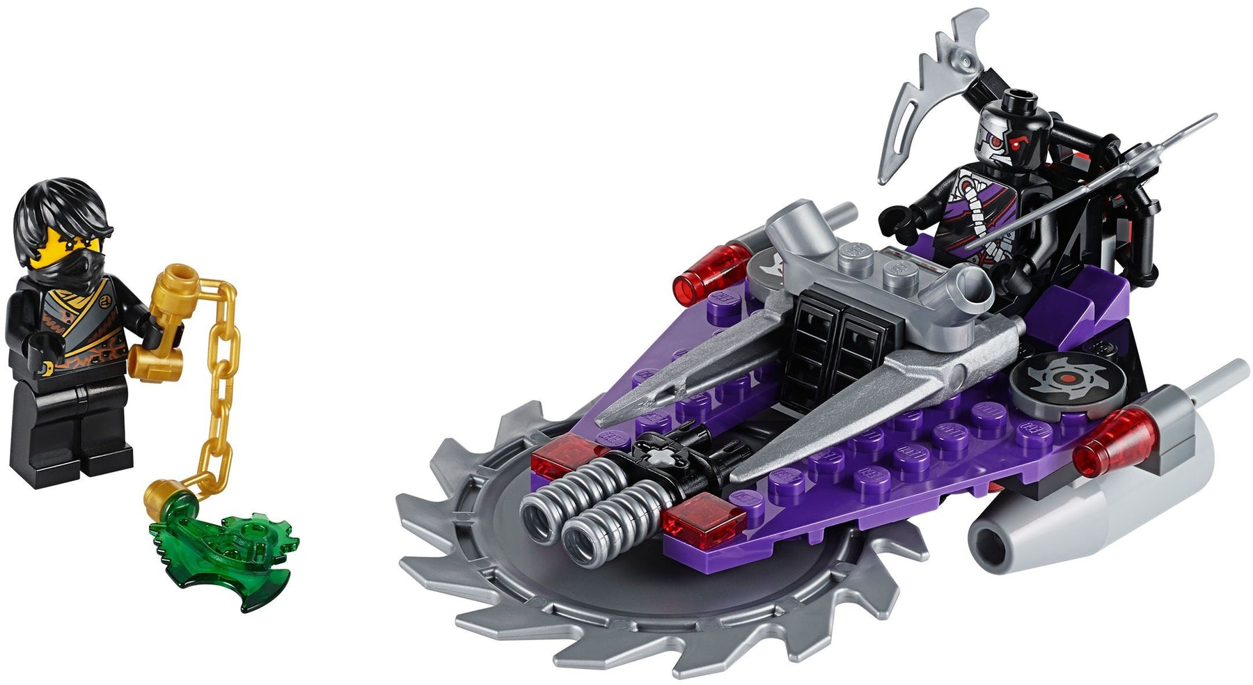 LEGO 70720 NINJAGO Hover Hunter: Cole vs. Nindroid - SuperSaverAU - view 5