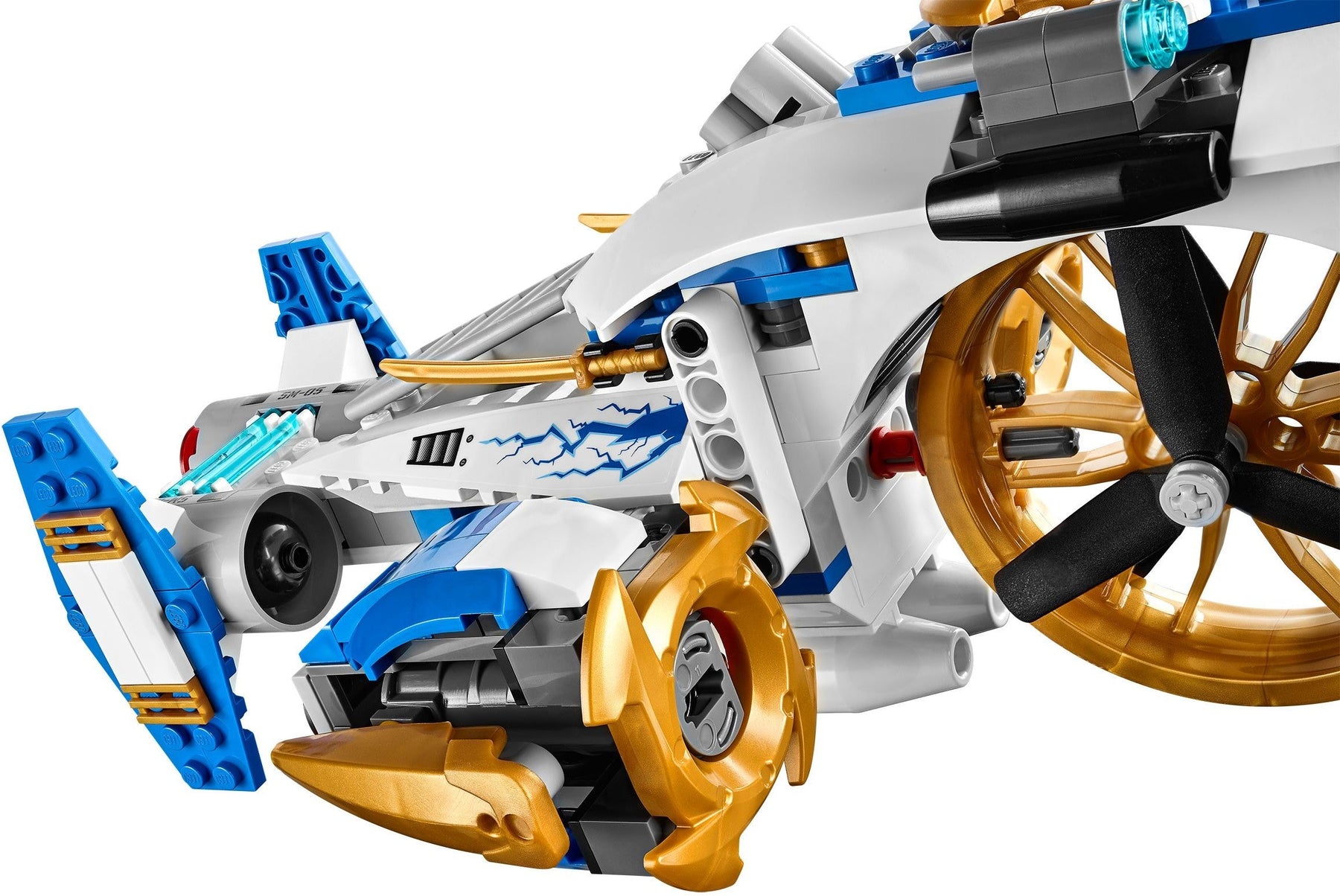 LEGO 70724 NinjaCopter: Aerial Assault with Zane & Pixal - SuperSaverAU - view 5