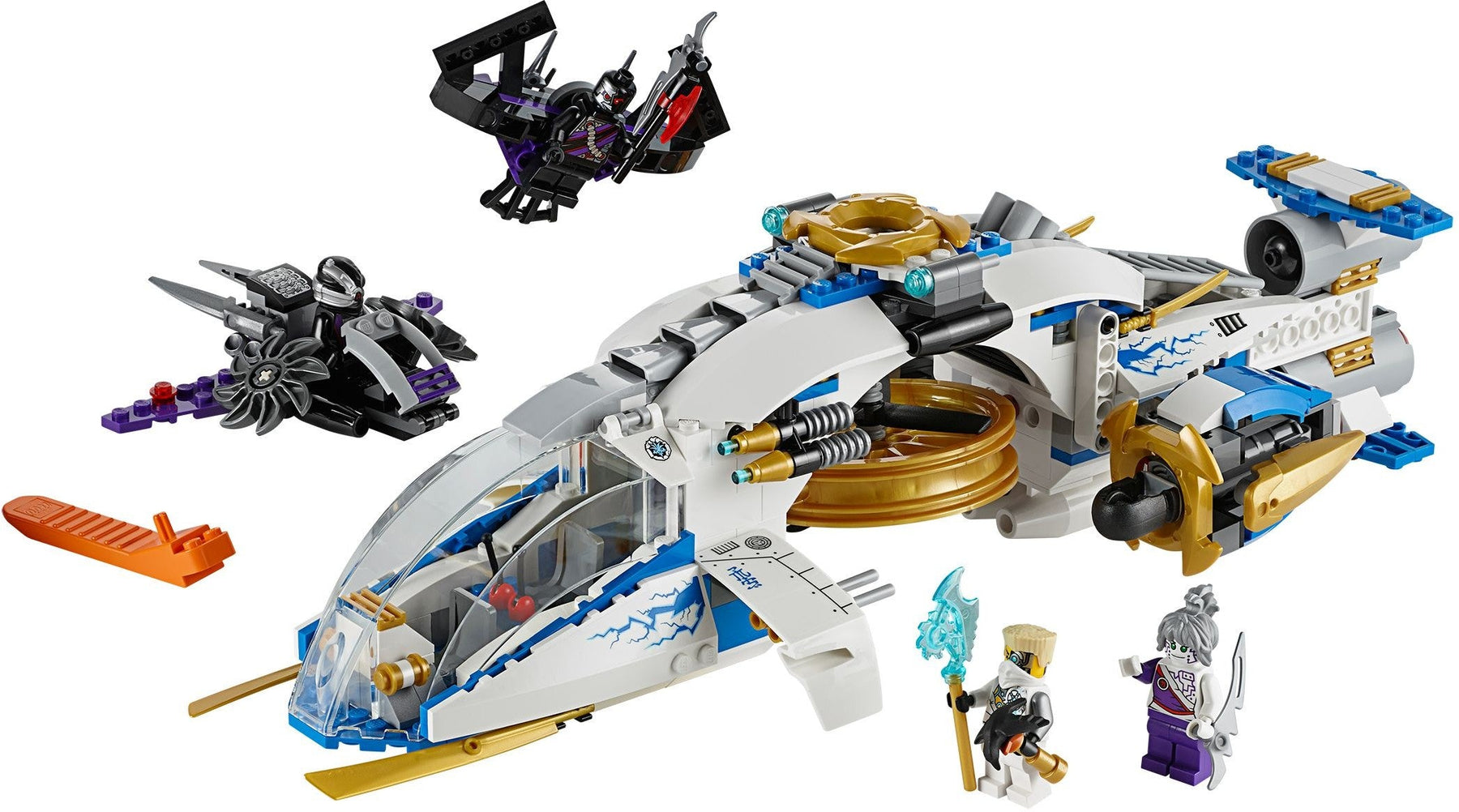 LEGO 70724 NinjaCopter: Aerial Assault with Zane & Pixal - SuperSaverAU - view 7