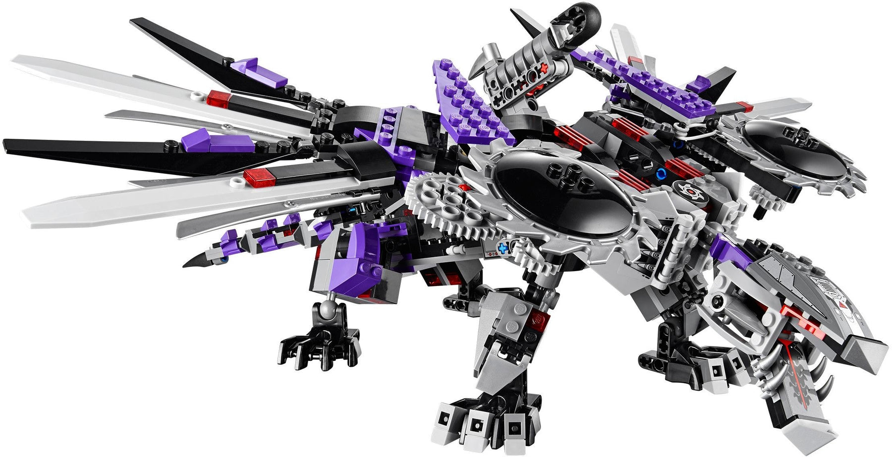 LEGO 70725 Nindroid MechDragon: Ninja vs. Evil Wu - SuperSaverAU - view 3