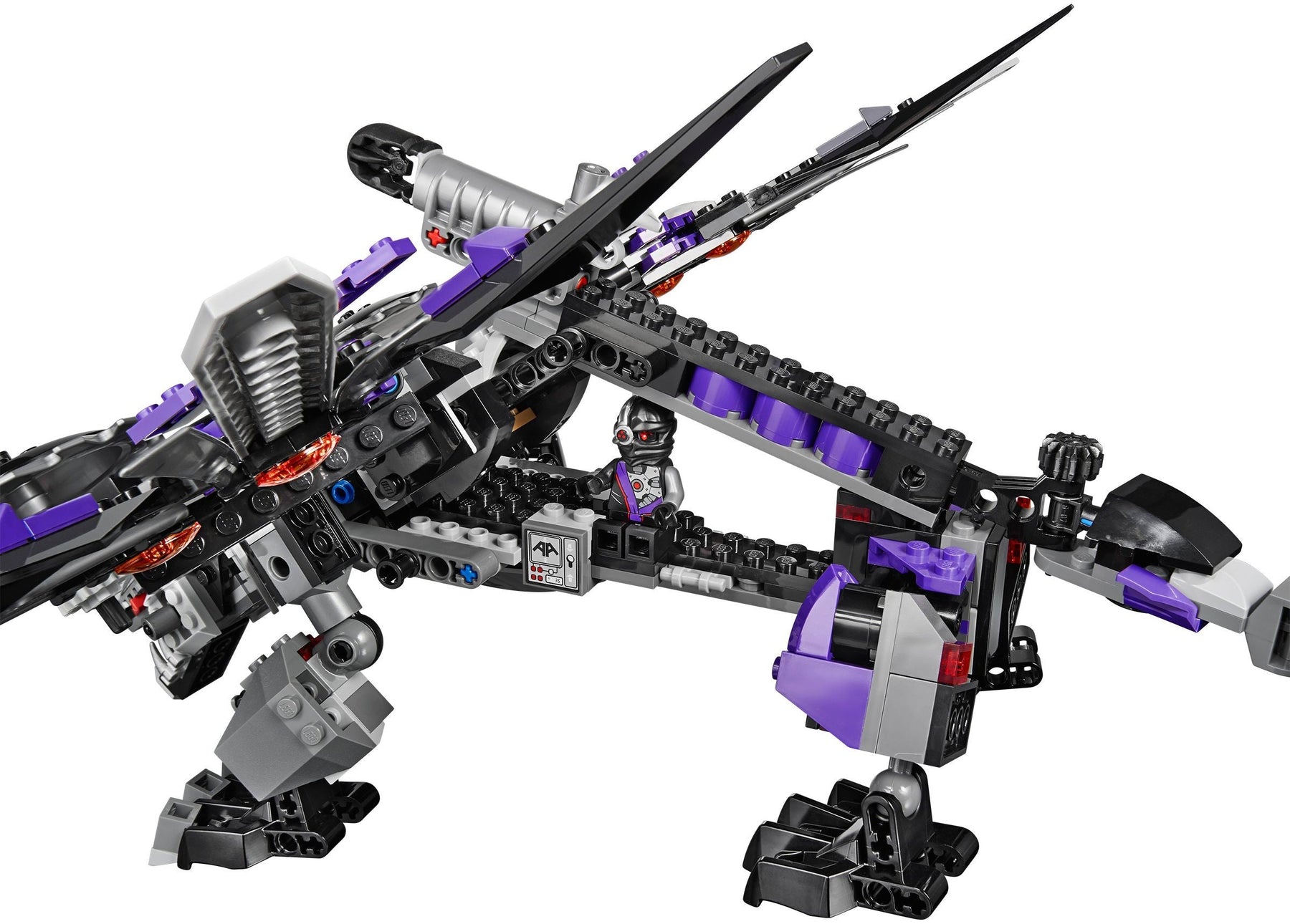 LEGO 70725 Nindroid MechDragon: Ninja vs. Evil Wu - SuperSaverAU - view 6