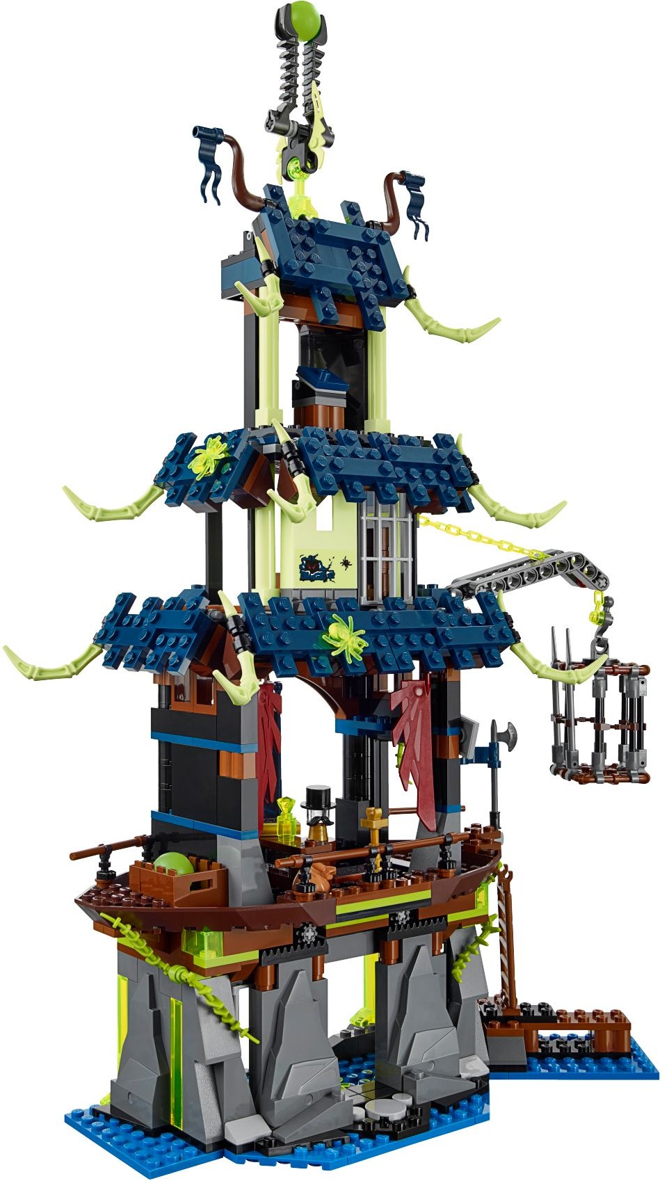 LEGO 70732 City of Stiix Ninja Temple Showdown - SuperSaverAU - view 2