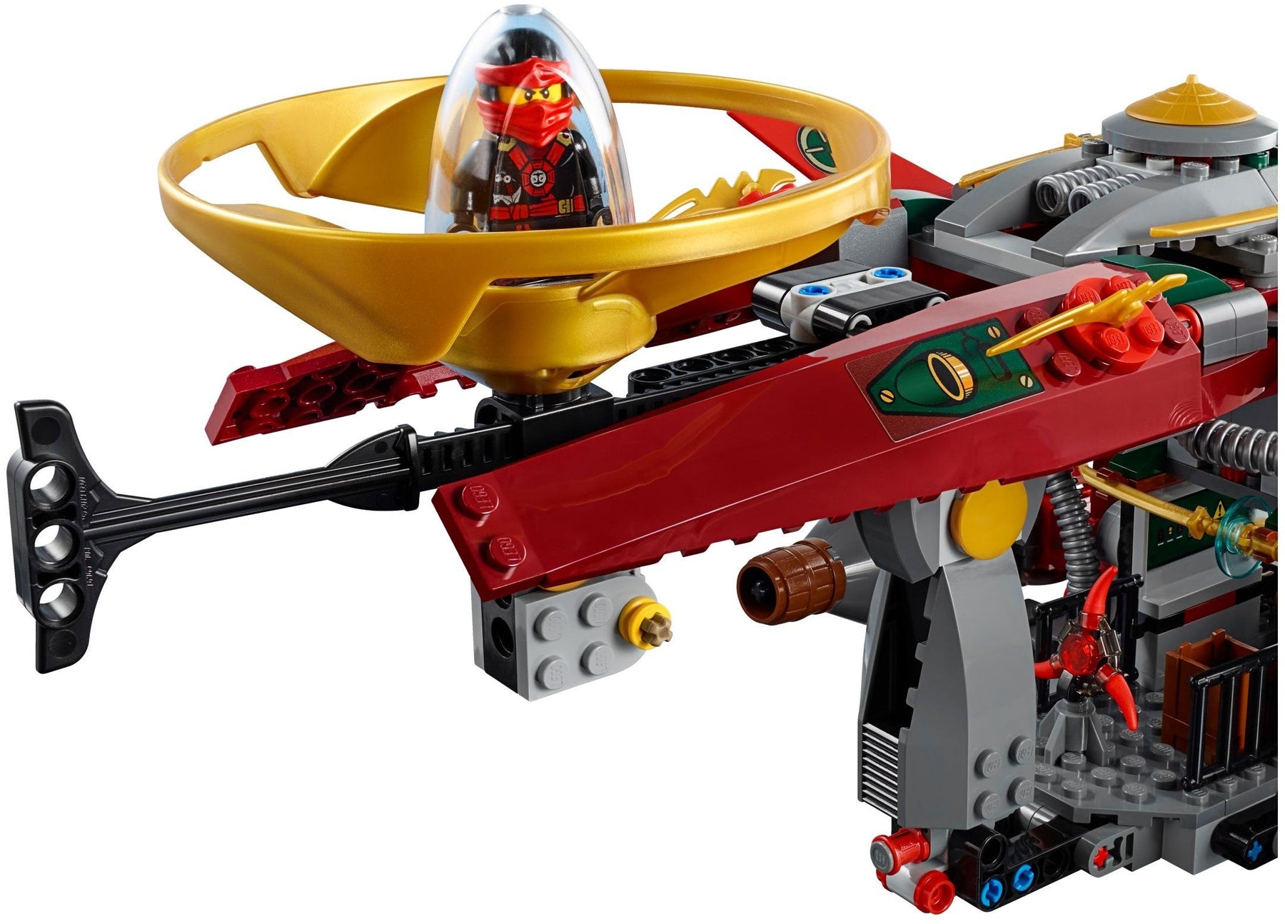 LEGO 70735 Ronin R.E.X. NINJAGO Airship & Airjitzu Flyer - SuperSaverAU - view 6