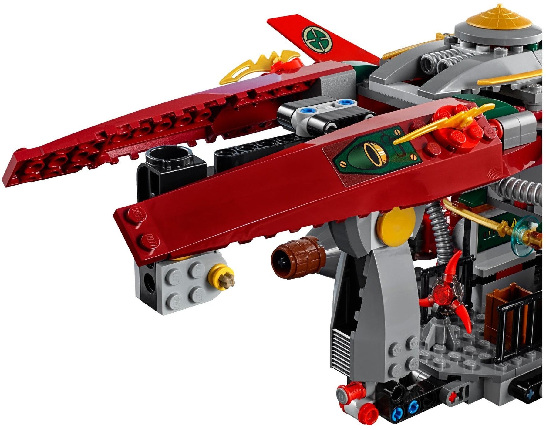 LEGO 70735 Ronin R.E.X. NINJAGO Airship & Airjitzu Flyer - SuperSaverAU - view 7