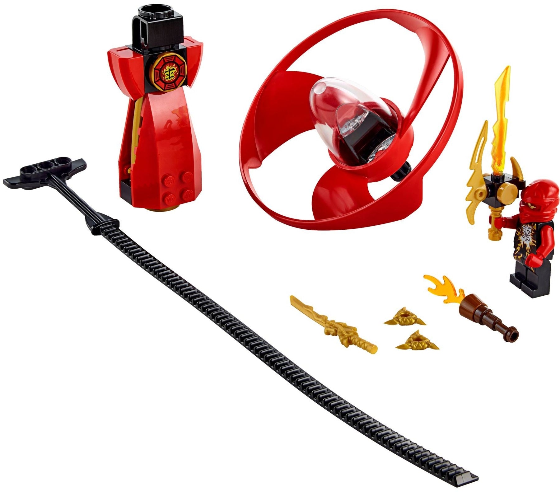 LEGO 70739 Airjitzu Kai Flyer: NINJAGO Spinning Ninja Toy - SuperSaverAU - view 7