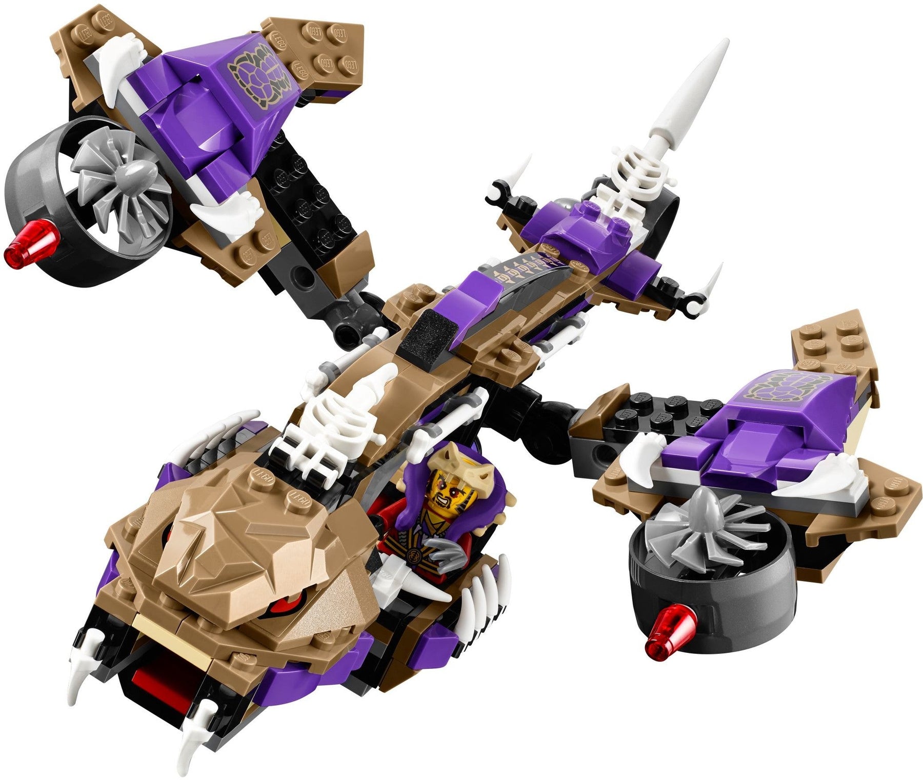 LEGO 70746 Condrai Copter Attack: Skylor vs. Chen - SuperSaverAU - view 4