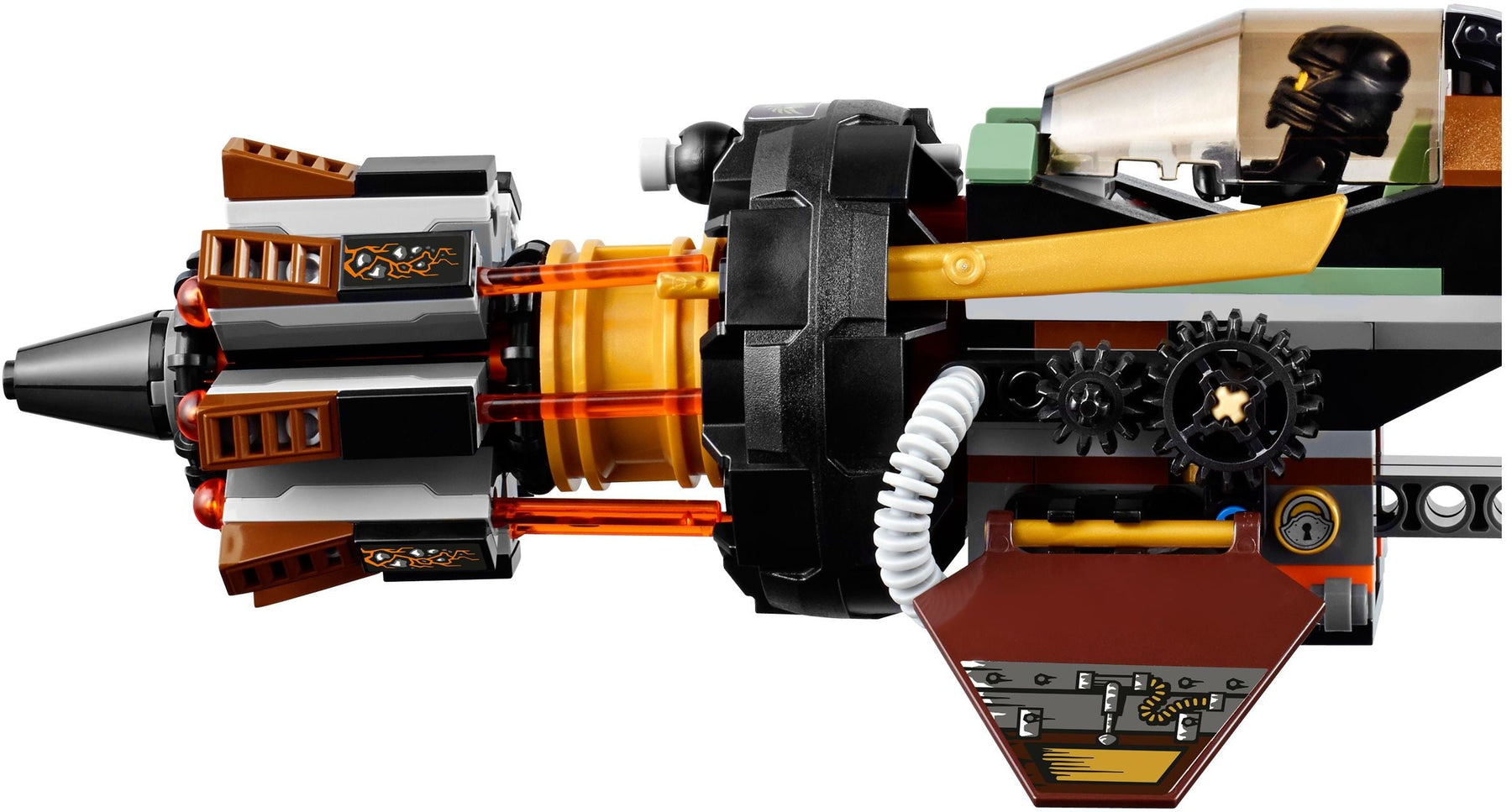 LEGO 70747 NINJAGO Boulder Blaster: Cole vs. Anacondrai - SuperSaverAU - view 4