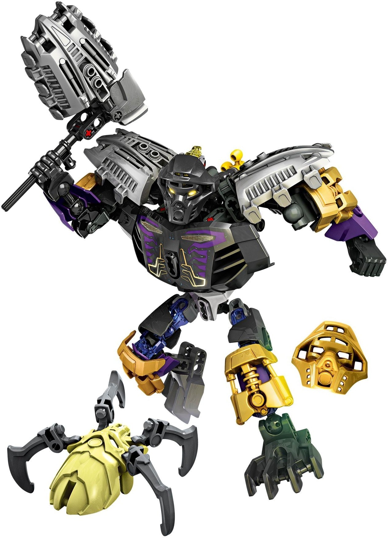 LEGO 70789 Onua - Master of Earth BIONICLE Set - SuperSaverAU - view 2