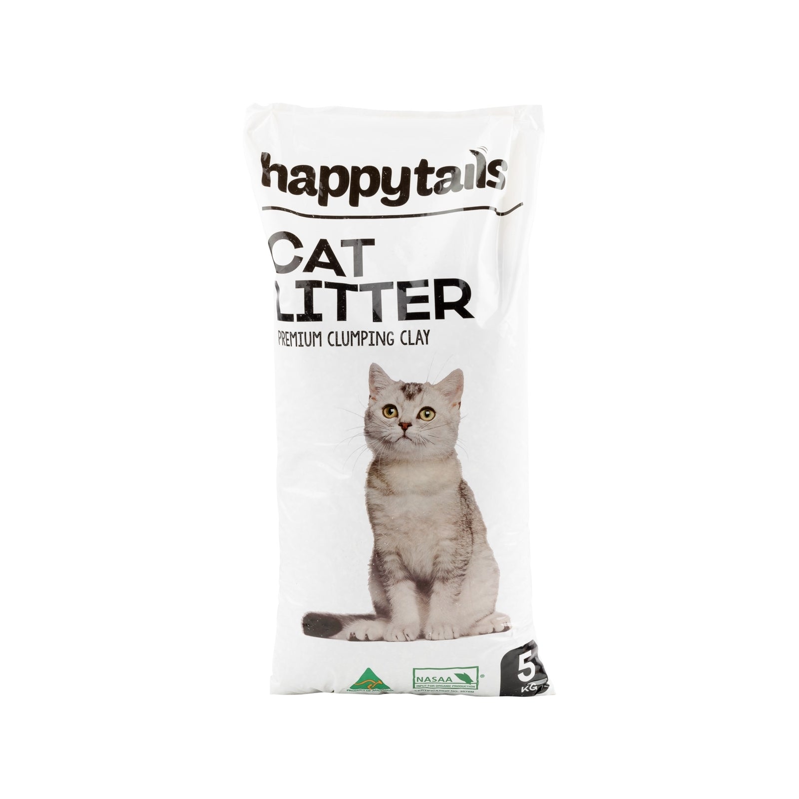 Happy Tails 5kg Clumping Clay Cat Litter, Odour Control