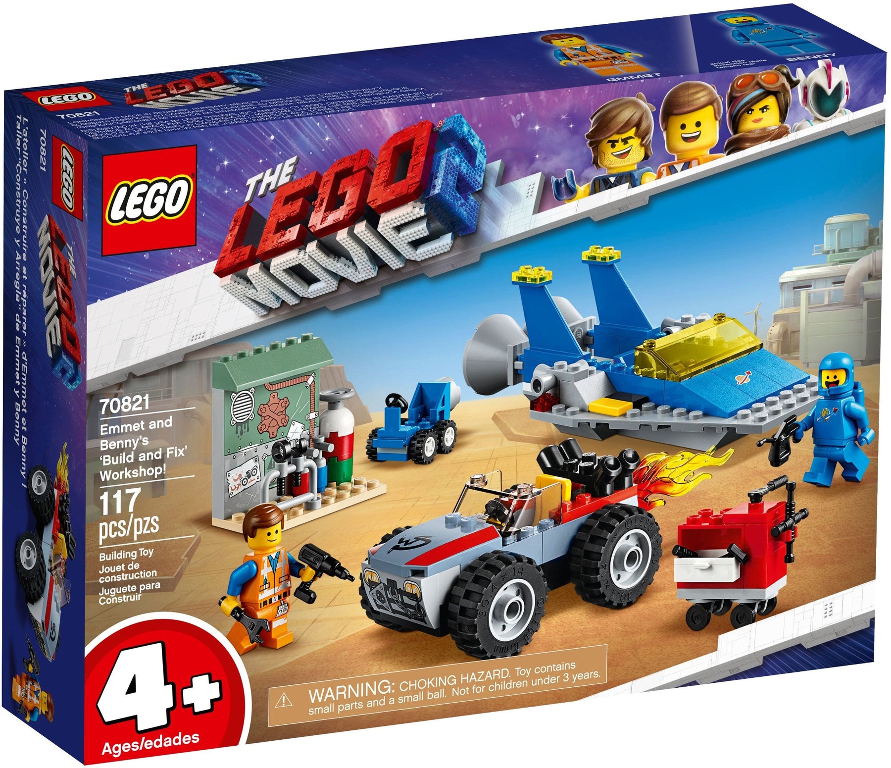 LEGO 70821 Emmet & Benny's Spaceship & Buggy! - SuperSaverAU - view 1