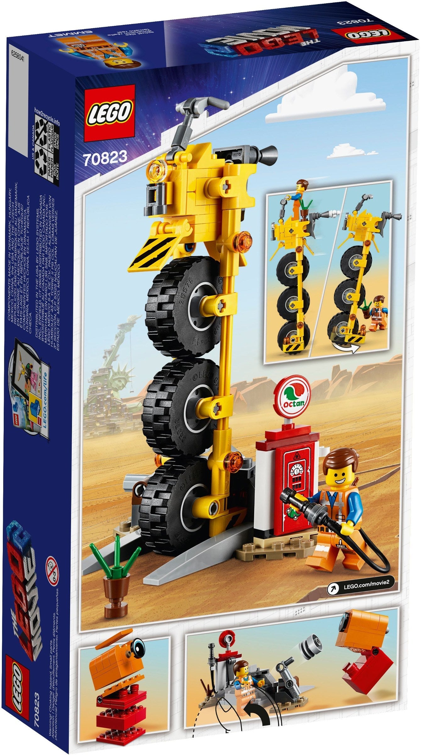 LEGO Movie 2 Emmet’s Thricycle 70823 - Retired - SuperSaverAU - view 2