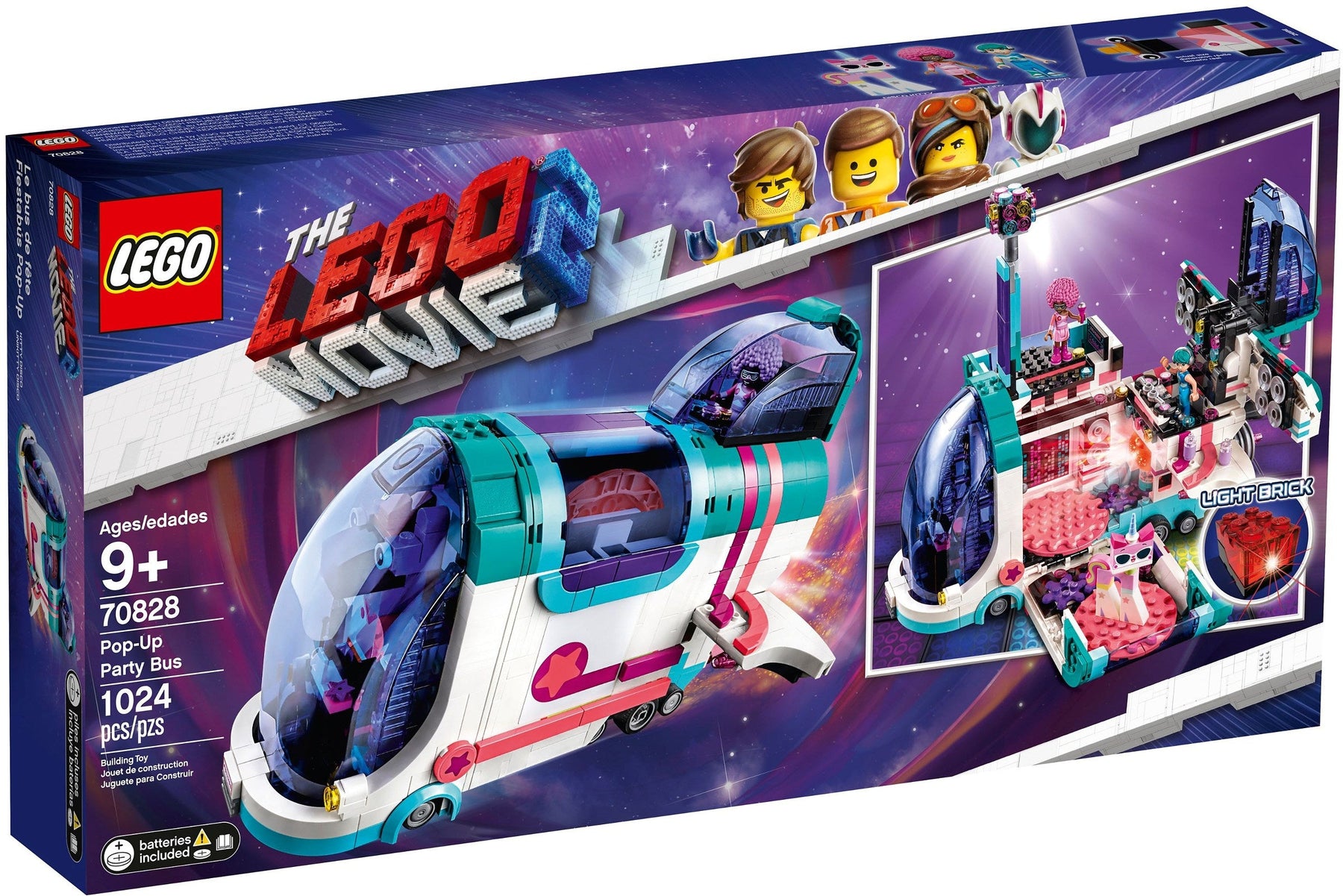 LEGO 70828 Pop-Up Party Bus: Disco Kitty & Friends - SuperSaverAU - view 1
