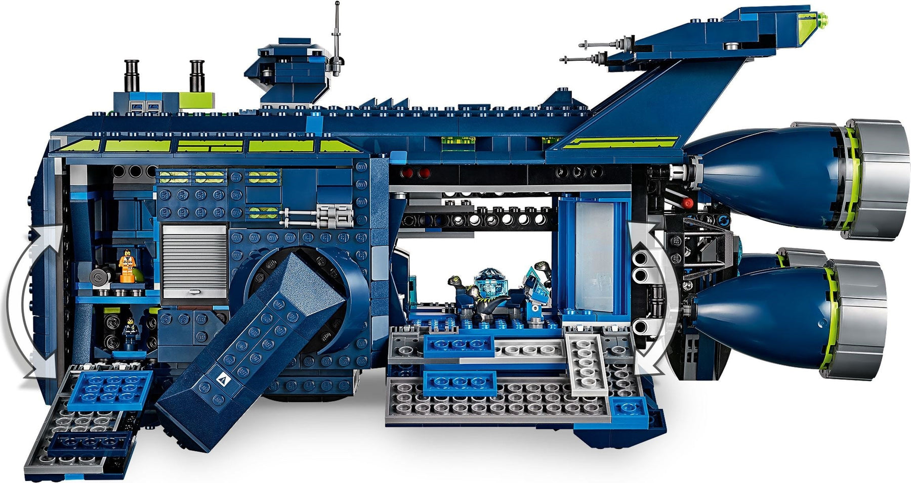 LEGO 70839 Rexcelsior! Spaceship Toy with Rex Dangervest - SuperSaverAU - view 6