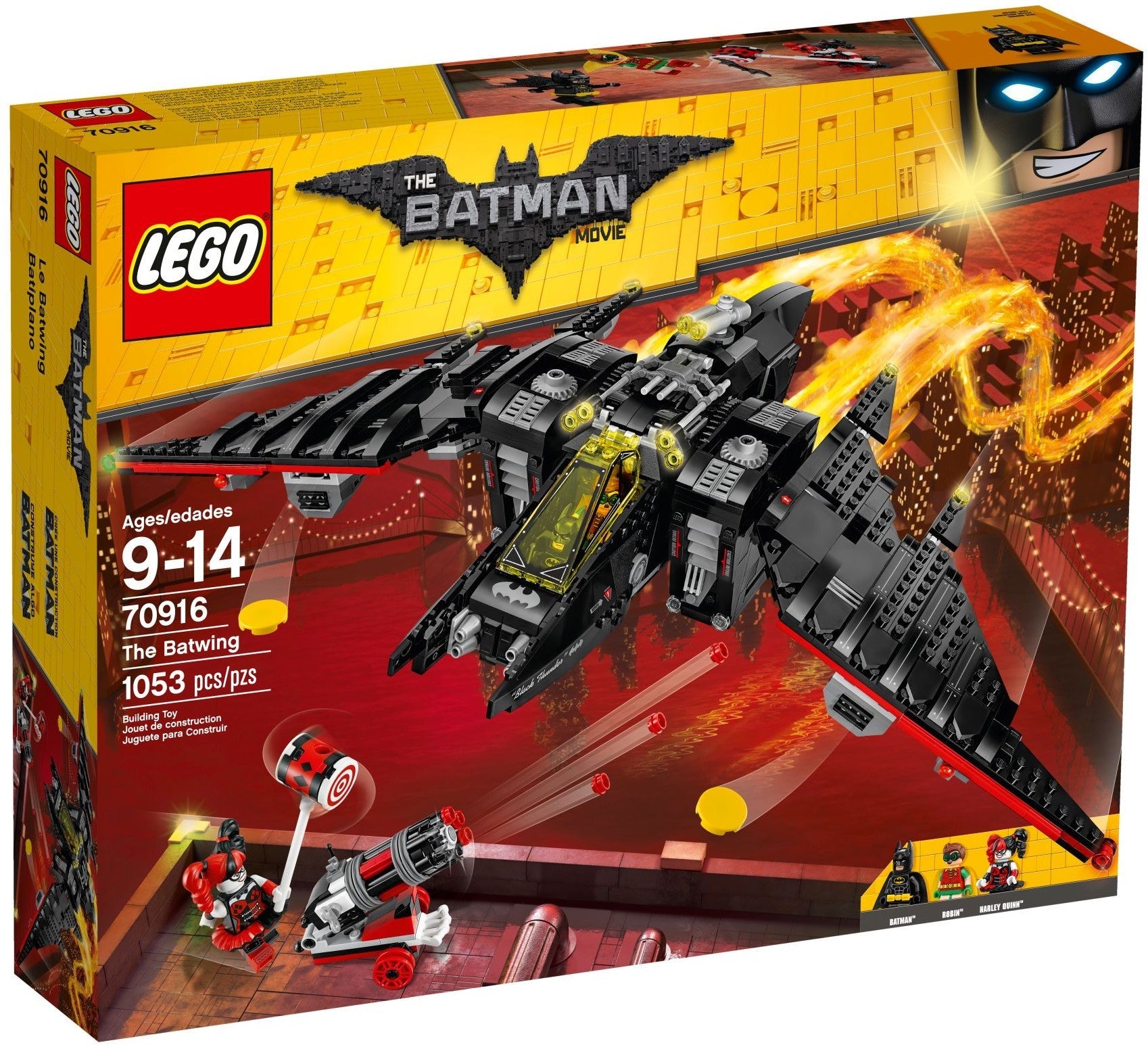 LEGO 70916 Batwing: Batman vs. Harley Quinn - SuperSaverAU - view 1