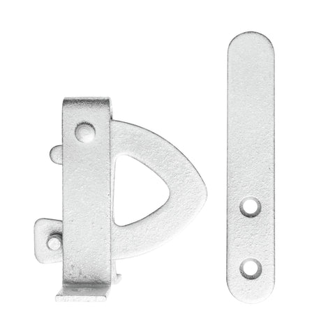 Pinnacle Galvanised Steel D Pattern Gate Latch