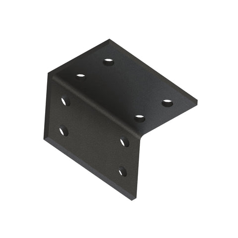 Dunnings 100 x 100 x 8 x 150mm M12 Galvanised Steel Structural Angle Bracket