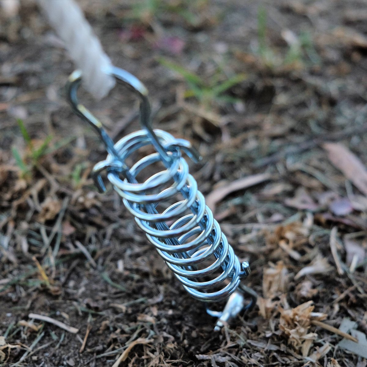 Polytuf Guy Rope 6mm x 3m with Runner & Trace Spring 2 Pack