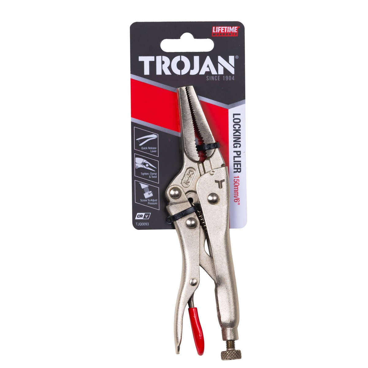 Trojan 150mm Locking Pliers CRV