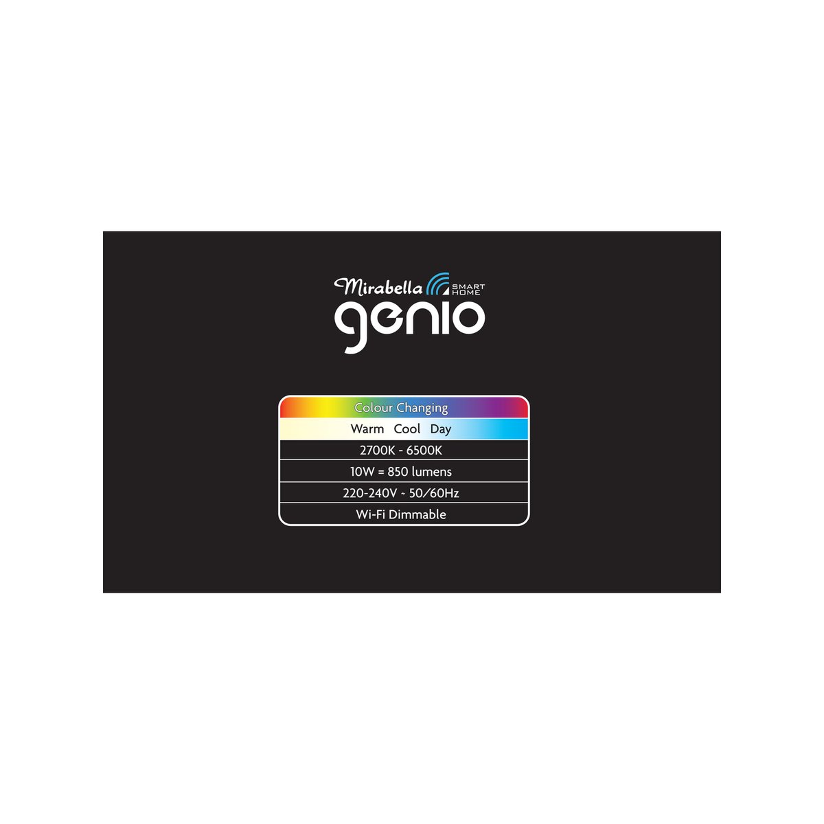 Mirabella Genio Wi-Fi Dimmable 10W LED Frameless Downlight - IP44 - 90-95mm Cut-out - SuperSaverAU - view 3